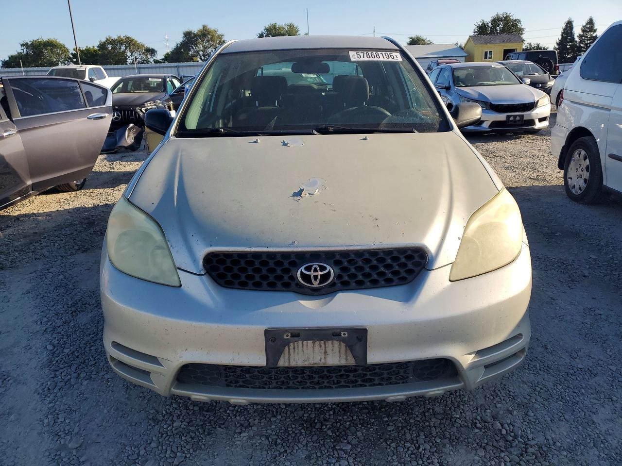 2003 Toyota Corolla Matrix Xr Silver vin: 2T1KR32E63C700625