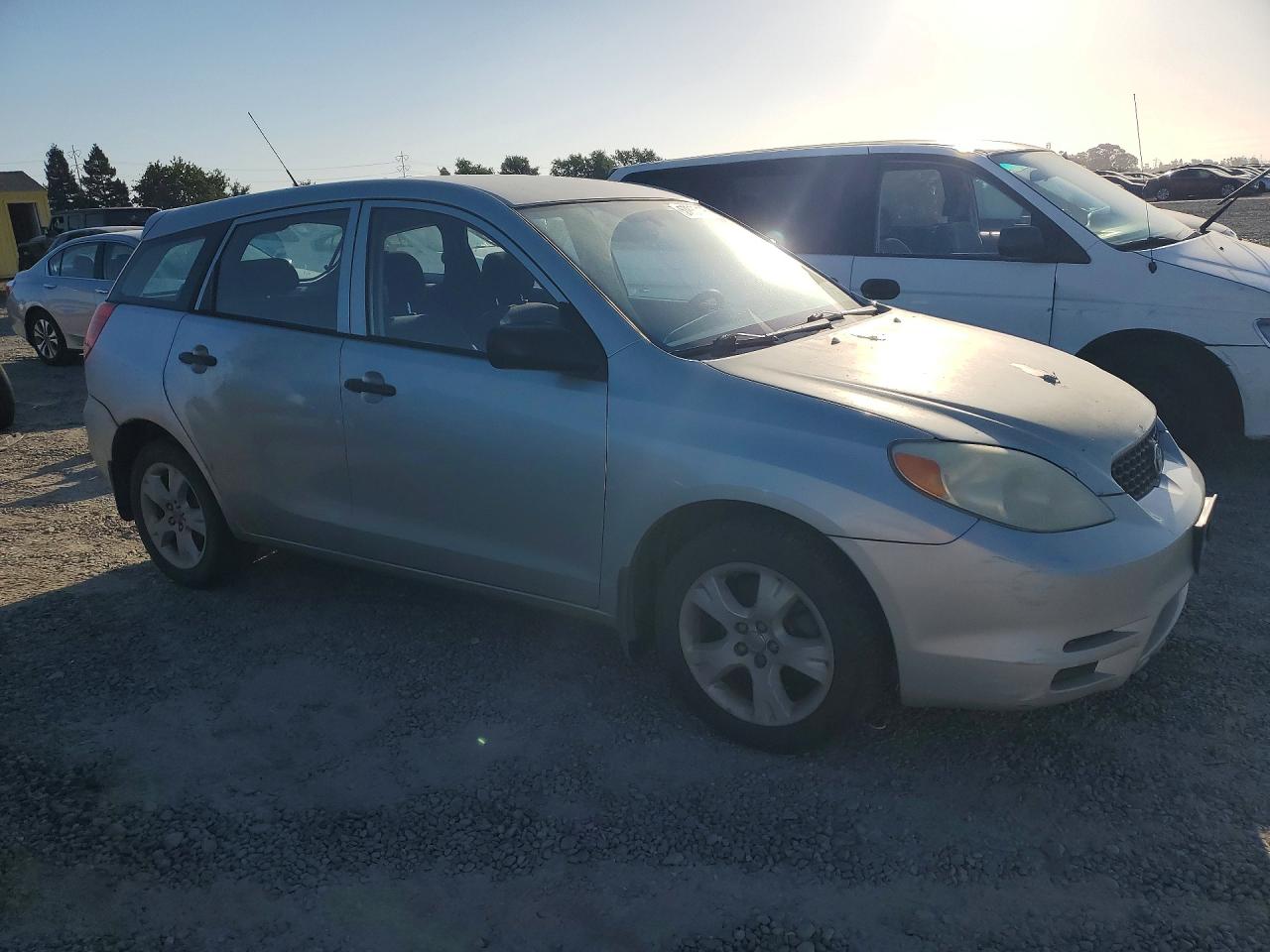 2003 Toyota Corolla Matrix Xr Silver vin: 2T1KR32E63C700625