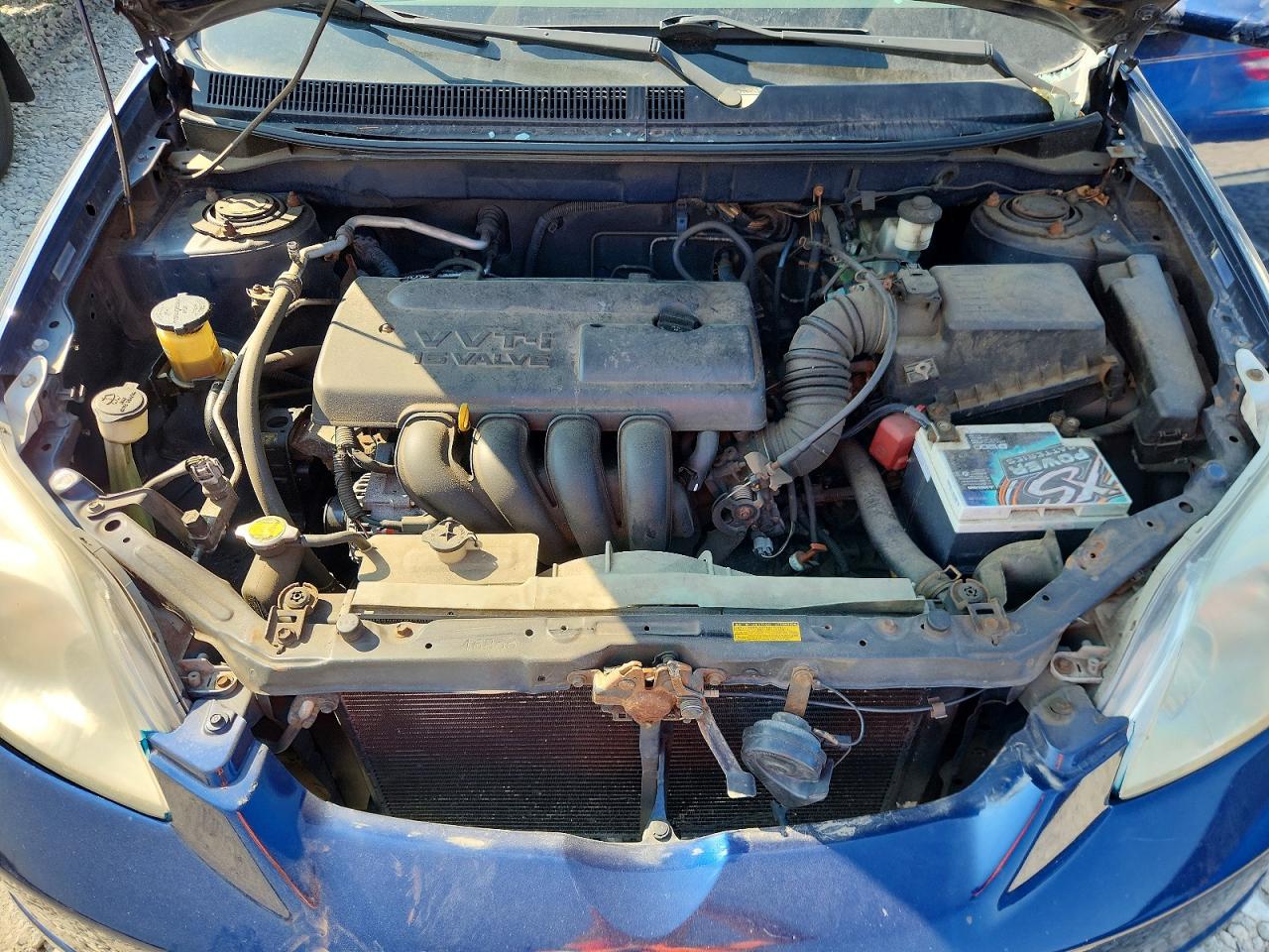 2004 Toyota Matrix Xr Blue vin: 2T1KR32E64C183831