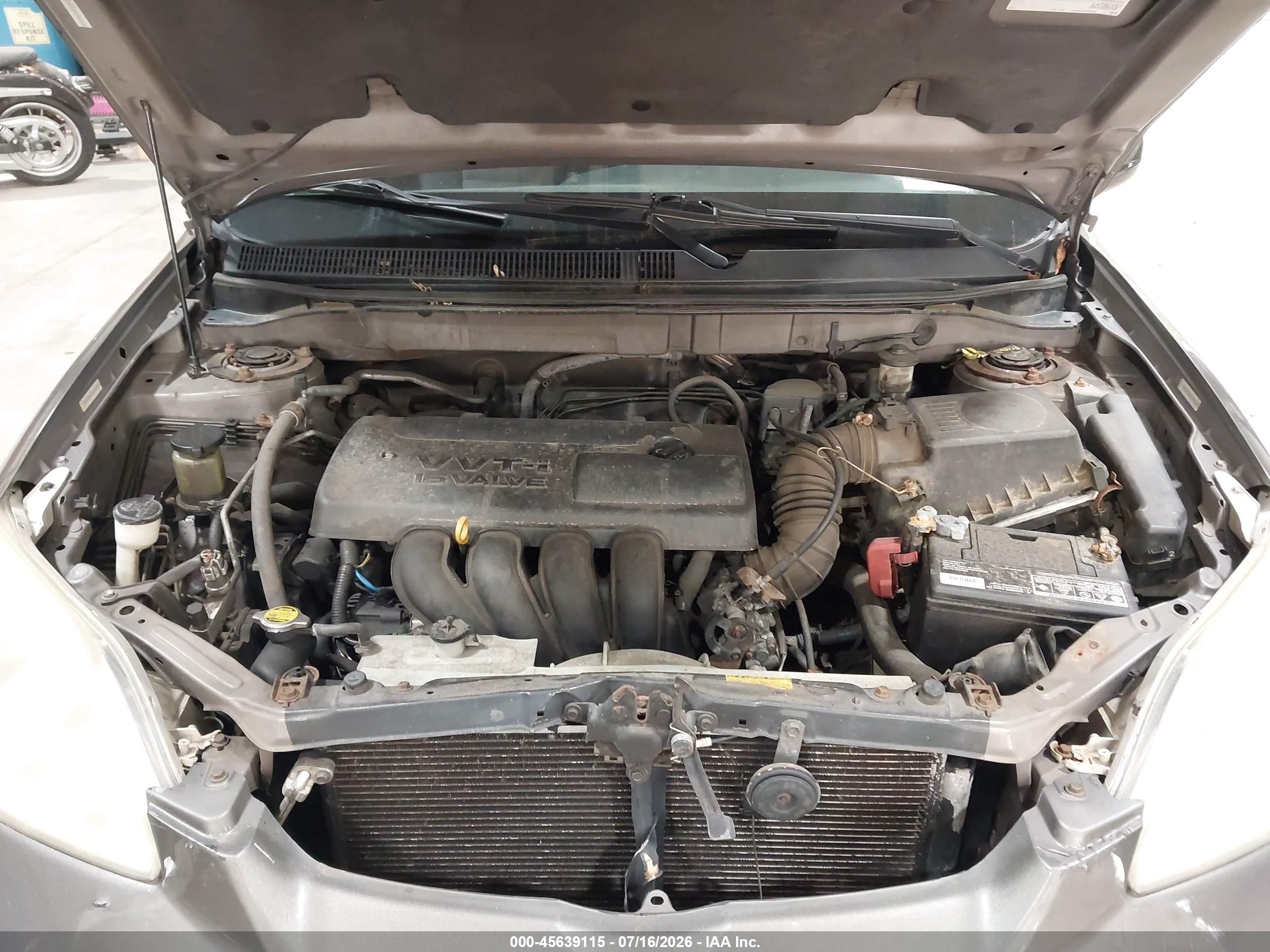 2004 Toyota Matrix Xr Gray vin: 2T1KR32E64C265977