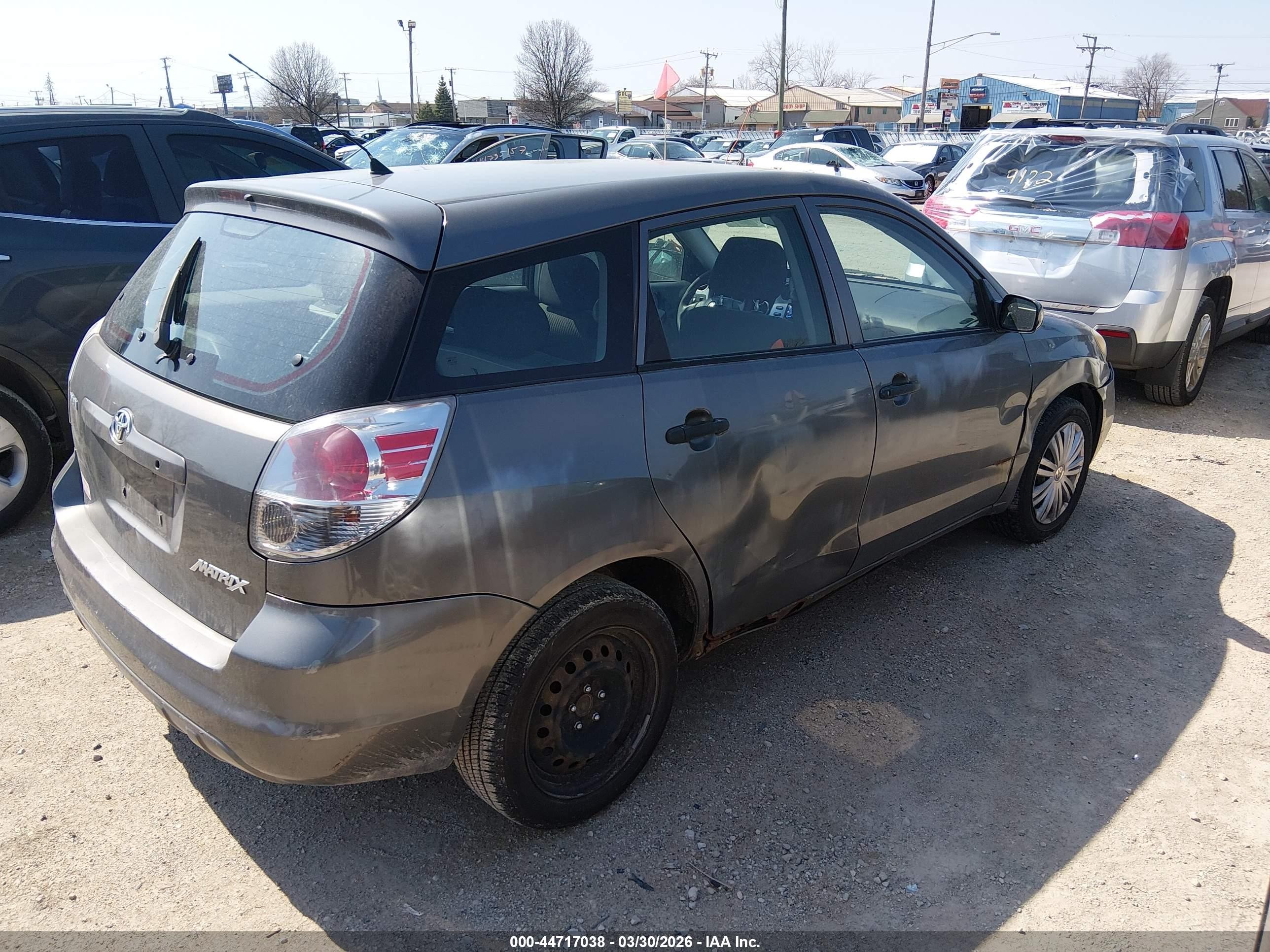 2005 Toyota Matrix   Gray vin: 2T1KR32E65C322146