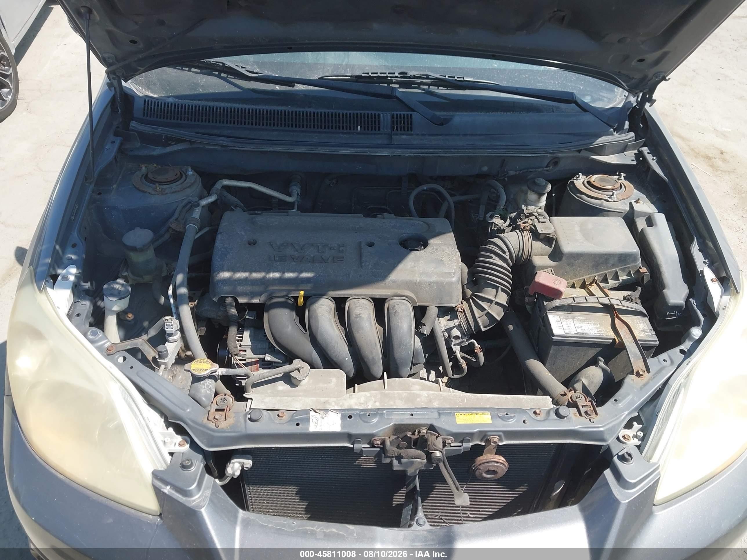 2005 Toyota Matrix   Gray vin: 2T1KR32E65C448975