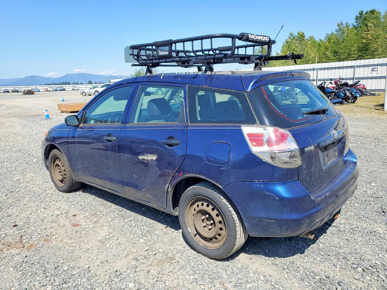 2006 Toyota Corolla Matrix Xr Blue vin: 2T1KR32E66C580748