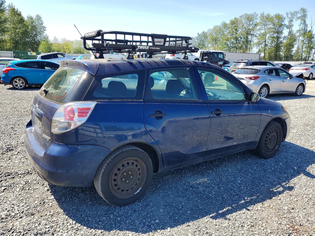 2006 Toyota Corolla Matrix Xr Blue vin: 2T1KR32E66C580748