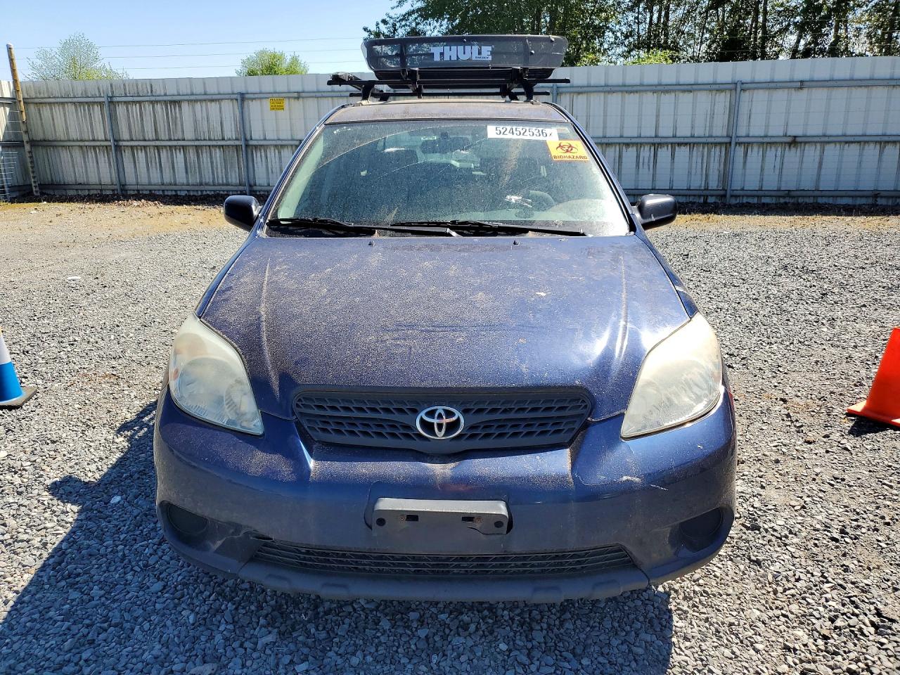 2006 Toyota Corolla Matrix Xr Blue vin: 2T1KR32E66C580748
