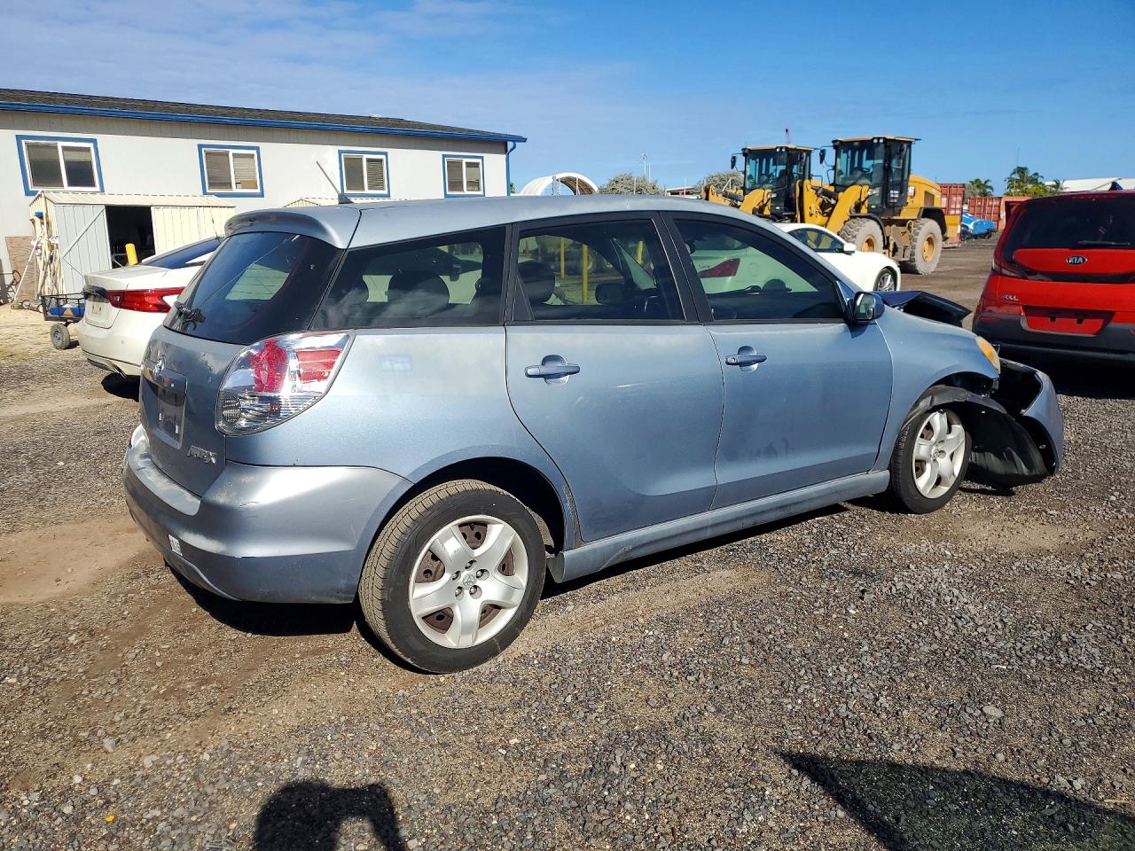 2006 Toyota Corolla Matrix Xr Blue vin: 2T1KR32E66C589949