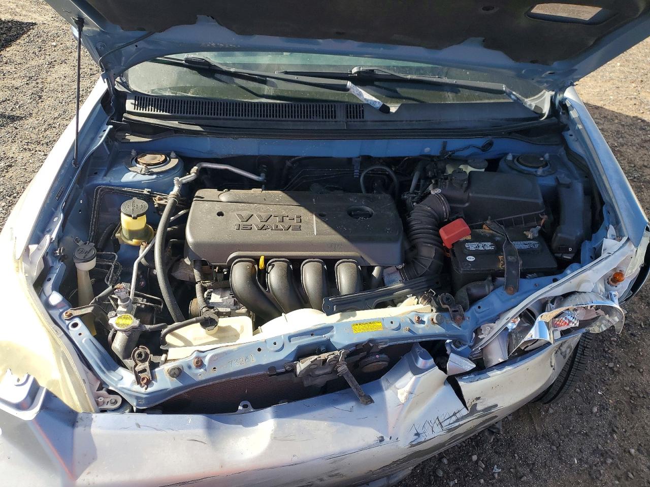 2006 Toyota Corolla Matrix Xr Blue vin: 2T1KR32E66C589949