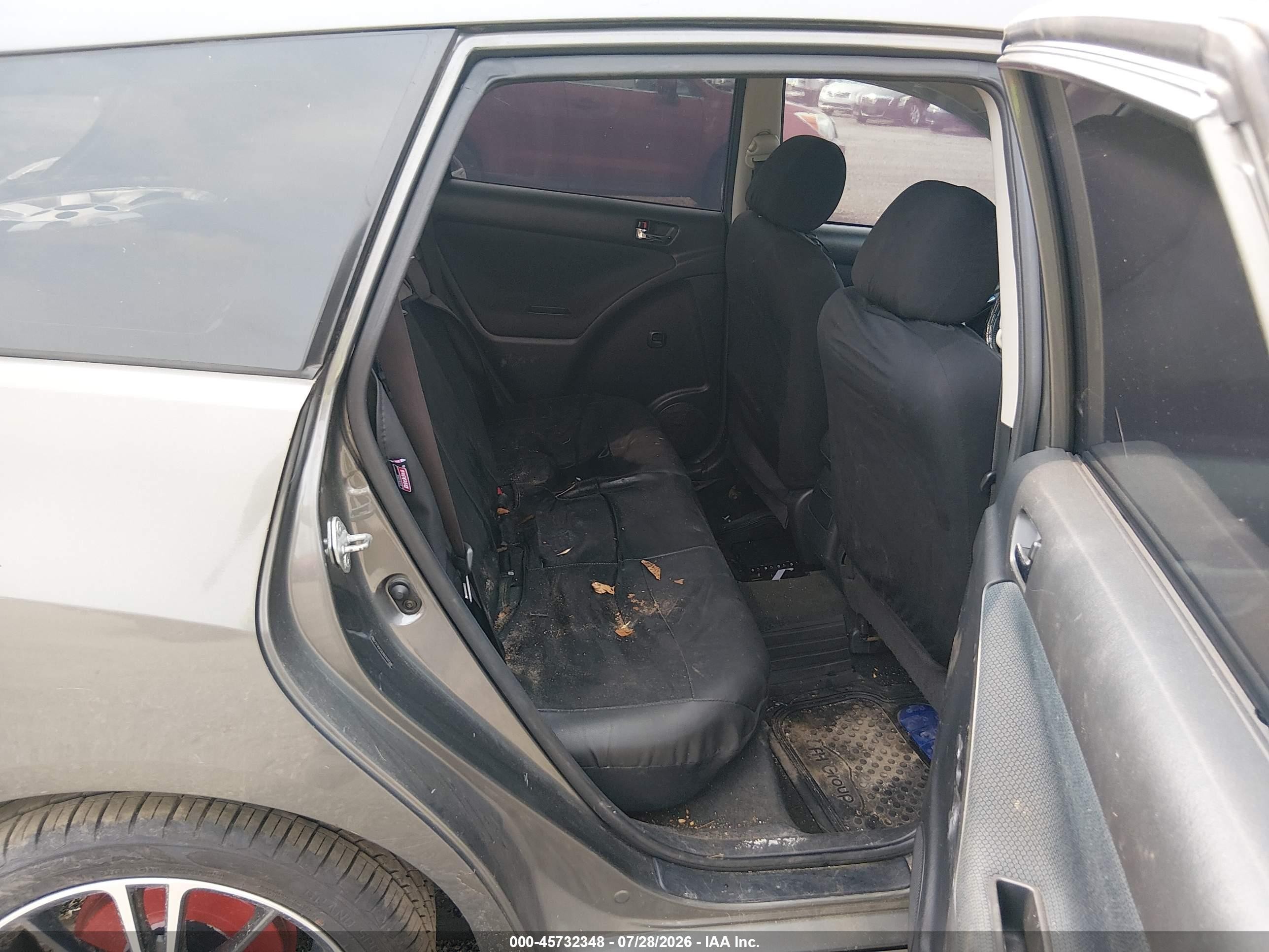 2006 Toyota Matrix Xr Серый vin: 2T1KR32E66C602988