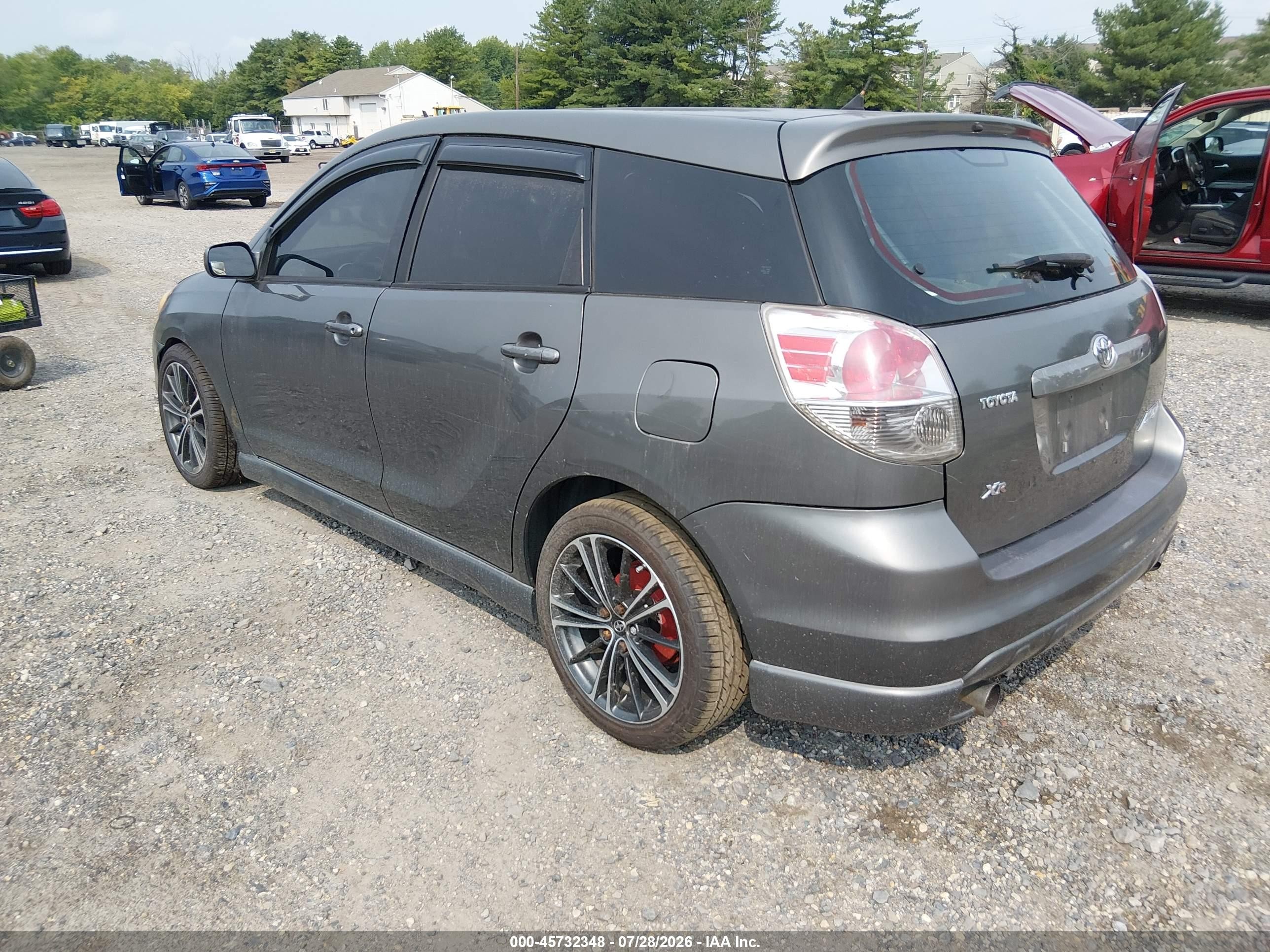 2006 Toyota Matrix Xr Серый vin: 2T1KR32E66C602988