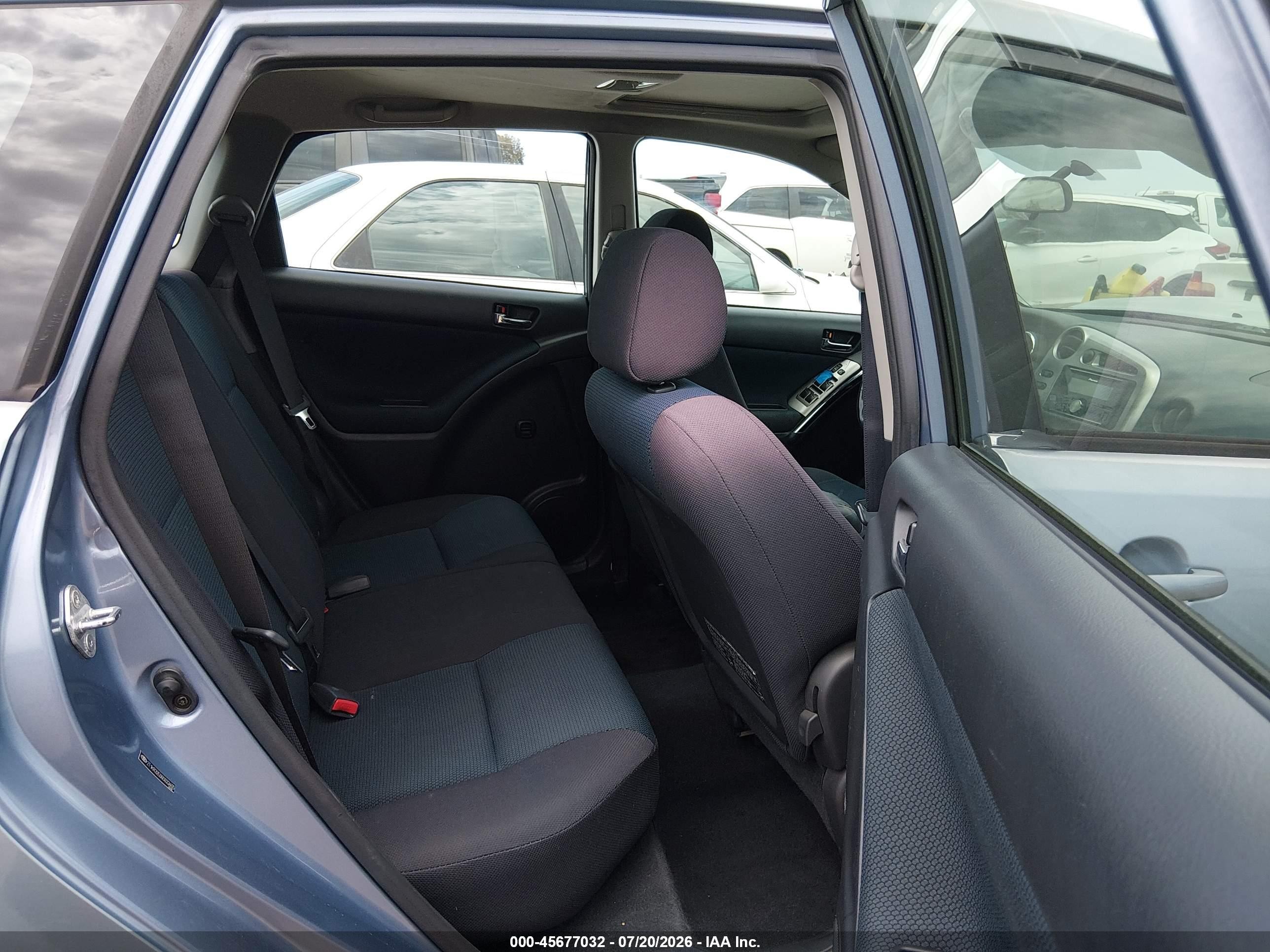 2006 Toyota Matrix Xr Light Blue vin: 2T1KR32E66C623405
