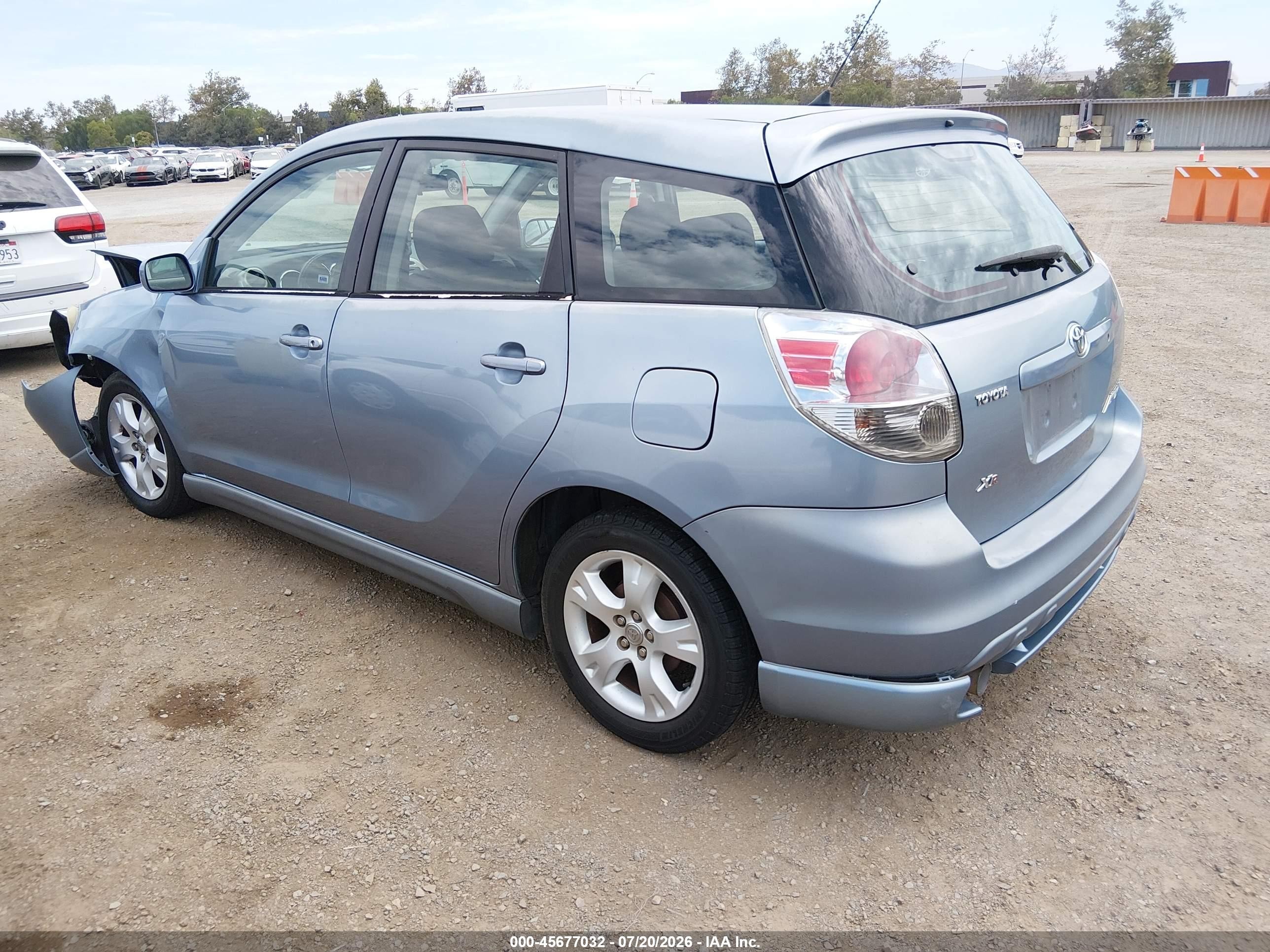 2006 Toyota Matrix Xr Light Blue vin: 2T1KR32E66C623405