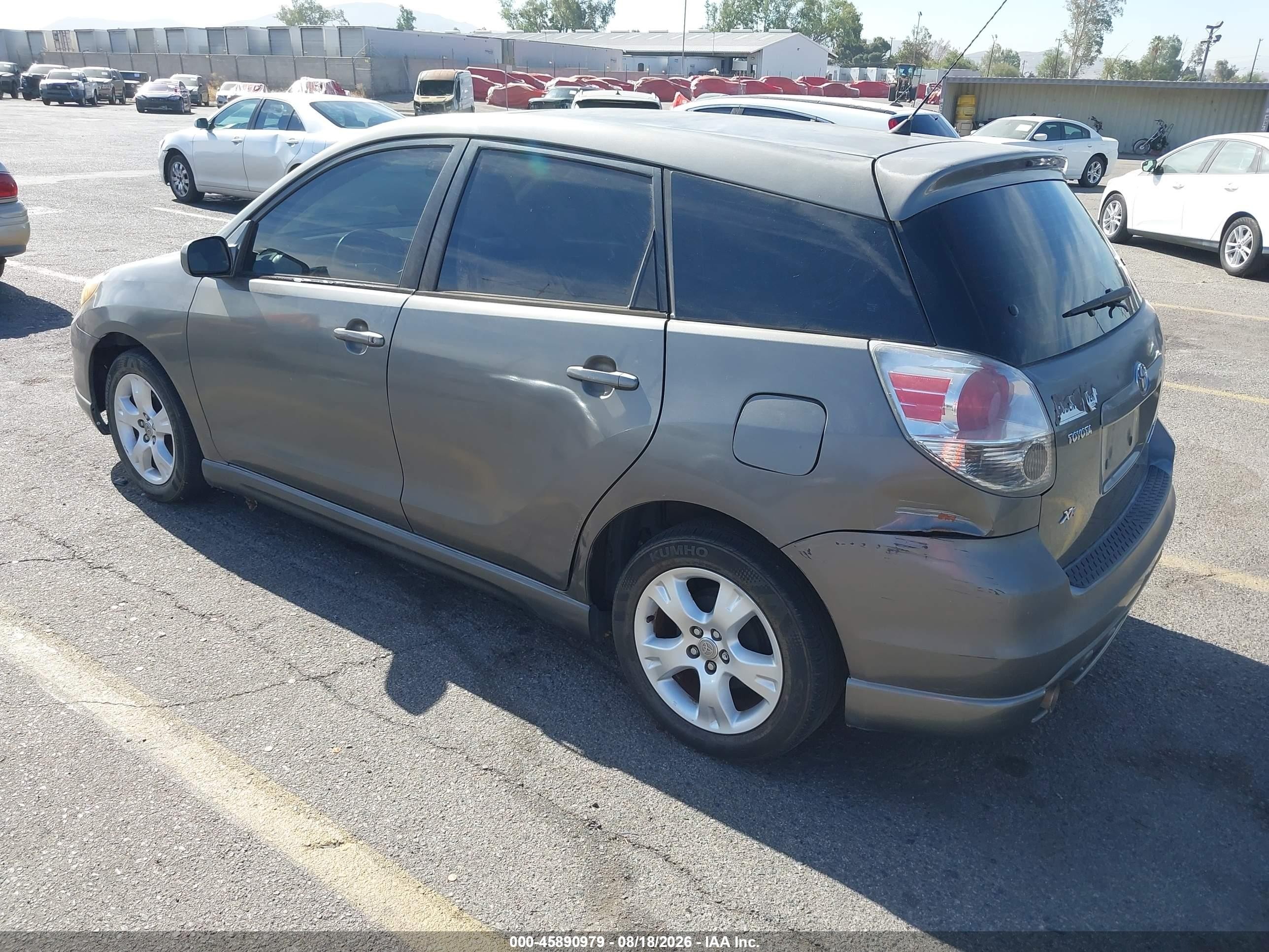 2007 Toyota Matrix Xr Gray vin: 2T1KR32E67C624720