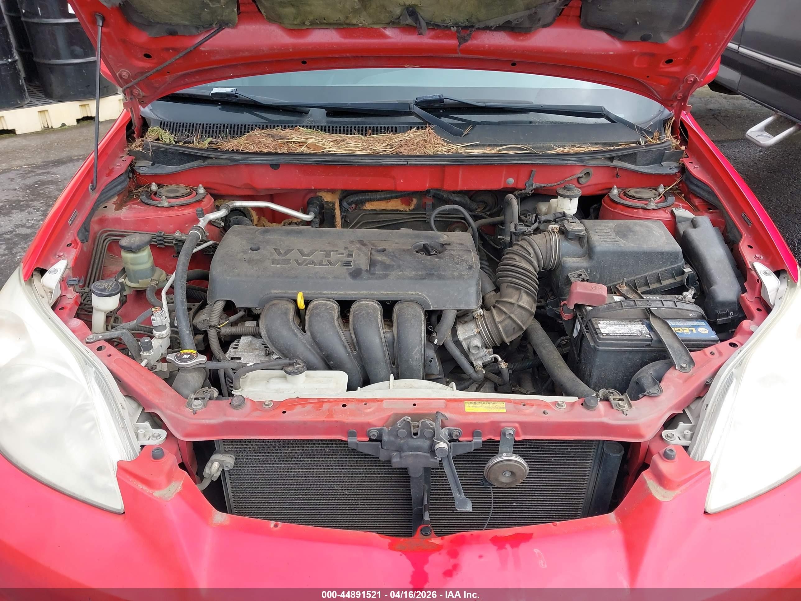 2007 Toyota Matrix Xr Red vin: 2T1KR32E67C634292