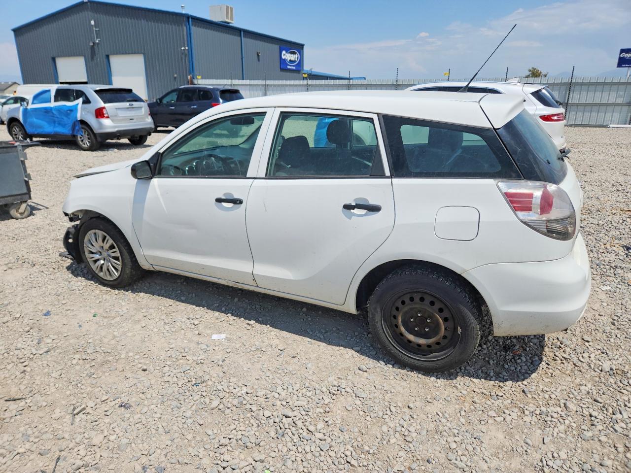 2007 Toyota Corolla Matrix Xr White vin: 2T1KR32E67C656132