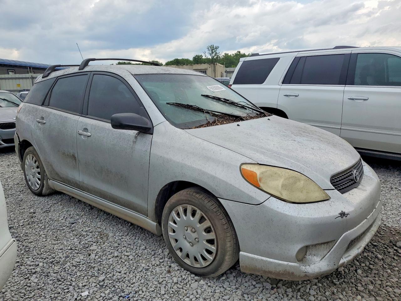 2007 Toyota Corolla Matrix Xr Silver vin: 2T1KR32E67C684805