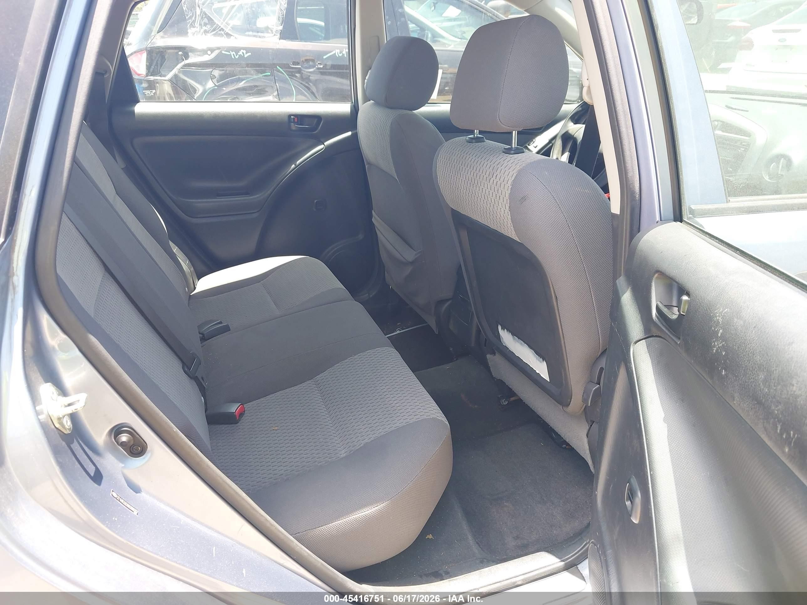 2008 Toyota Matrix Std Light Blue vin: 2T1KR32E68C689357