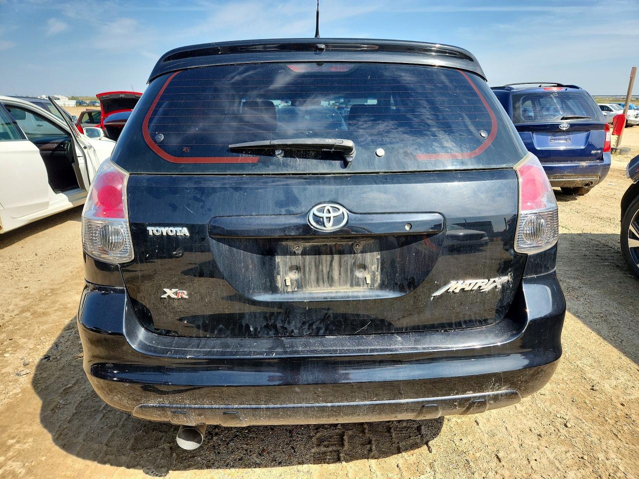 2008 Toyota Corolla Matrix Xr Black vin: 2T1KR32E68C702494