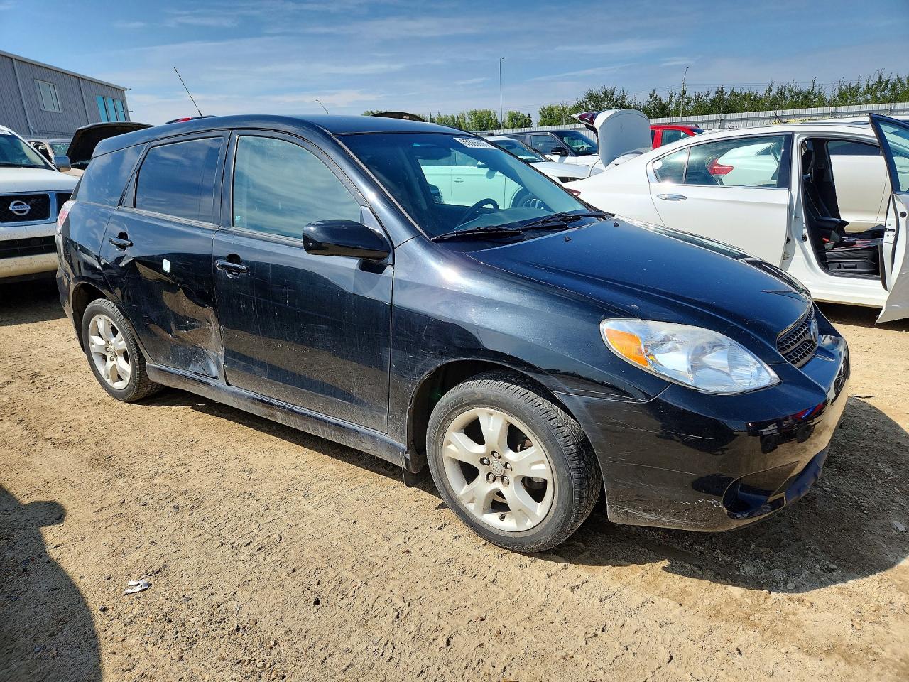 2008 Toyota Corolla Matrix Xr Black vin: 2T1KR32E68C702494