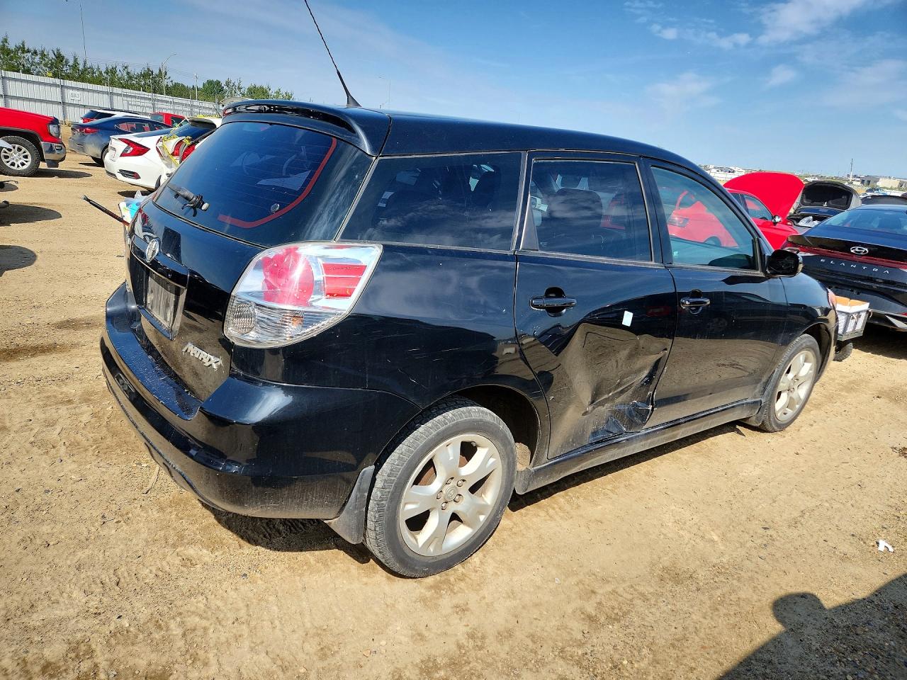 2008 Toyota Corolla Matrix Xr Black vin: 2T1KR32E68C702494