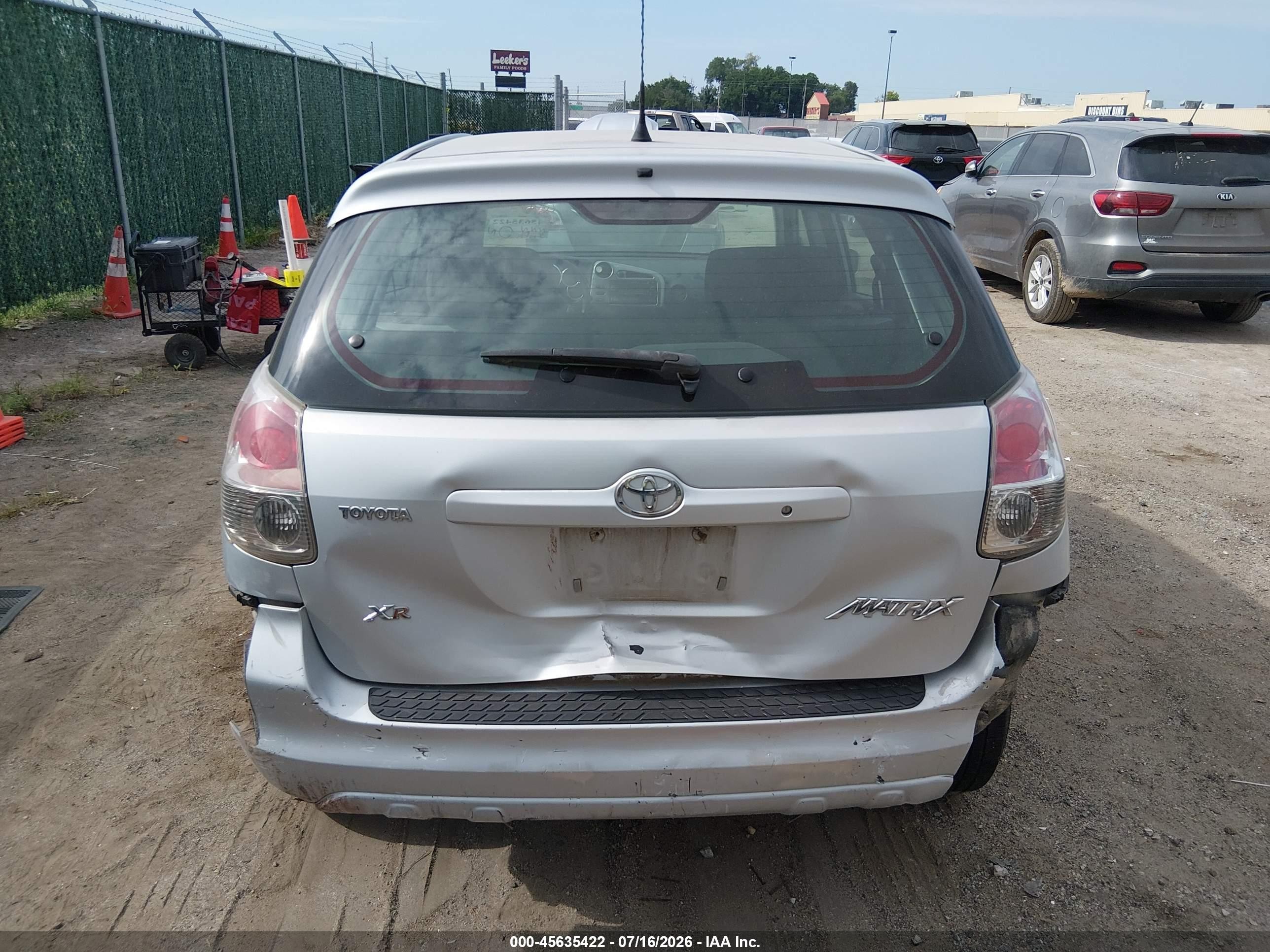 2008 Toyota Matrix Xr Черный vin: 2T1KR32E68C715195