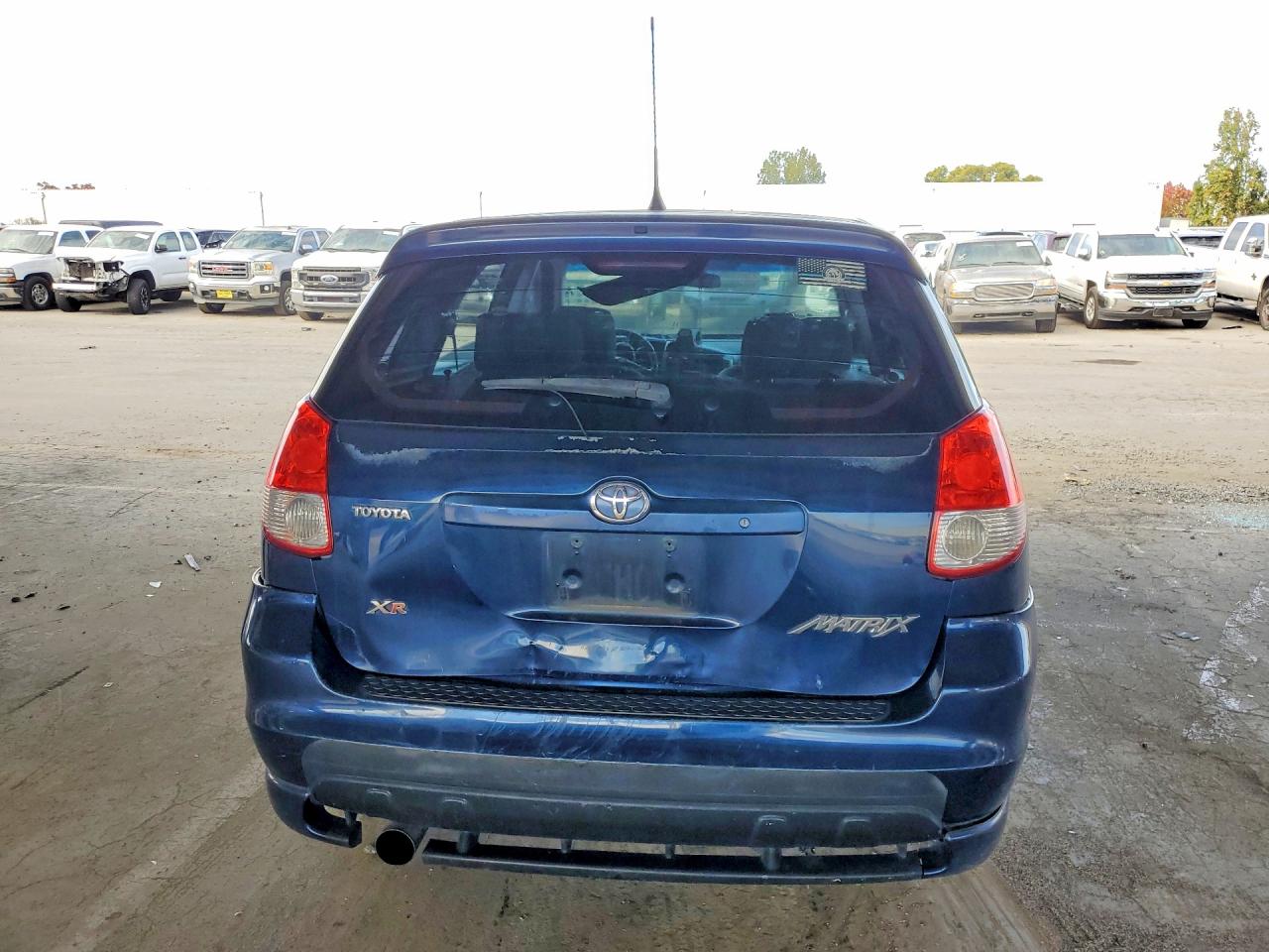 2003 Toyota Matrix Xr Blue vin: 2T1KR32E73C059274