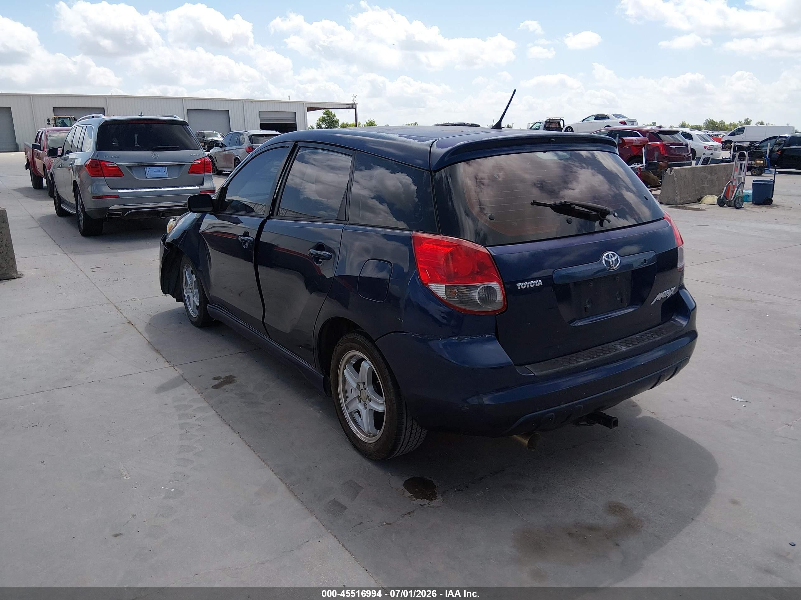 2003 Toyota Matrix Xr Blue vin: 2T1KR32E73C093361
