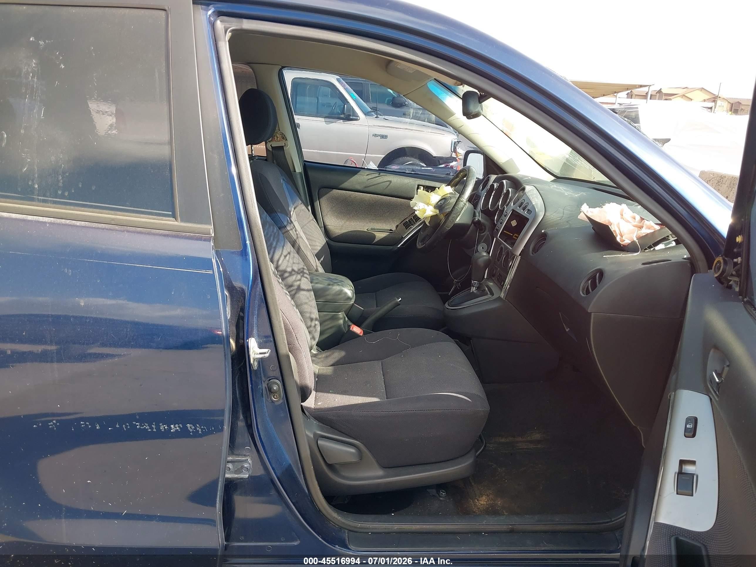2003 Toyota Matrix Xr Blue vin: 2T1KR32E73C093361