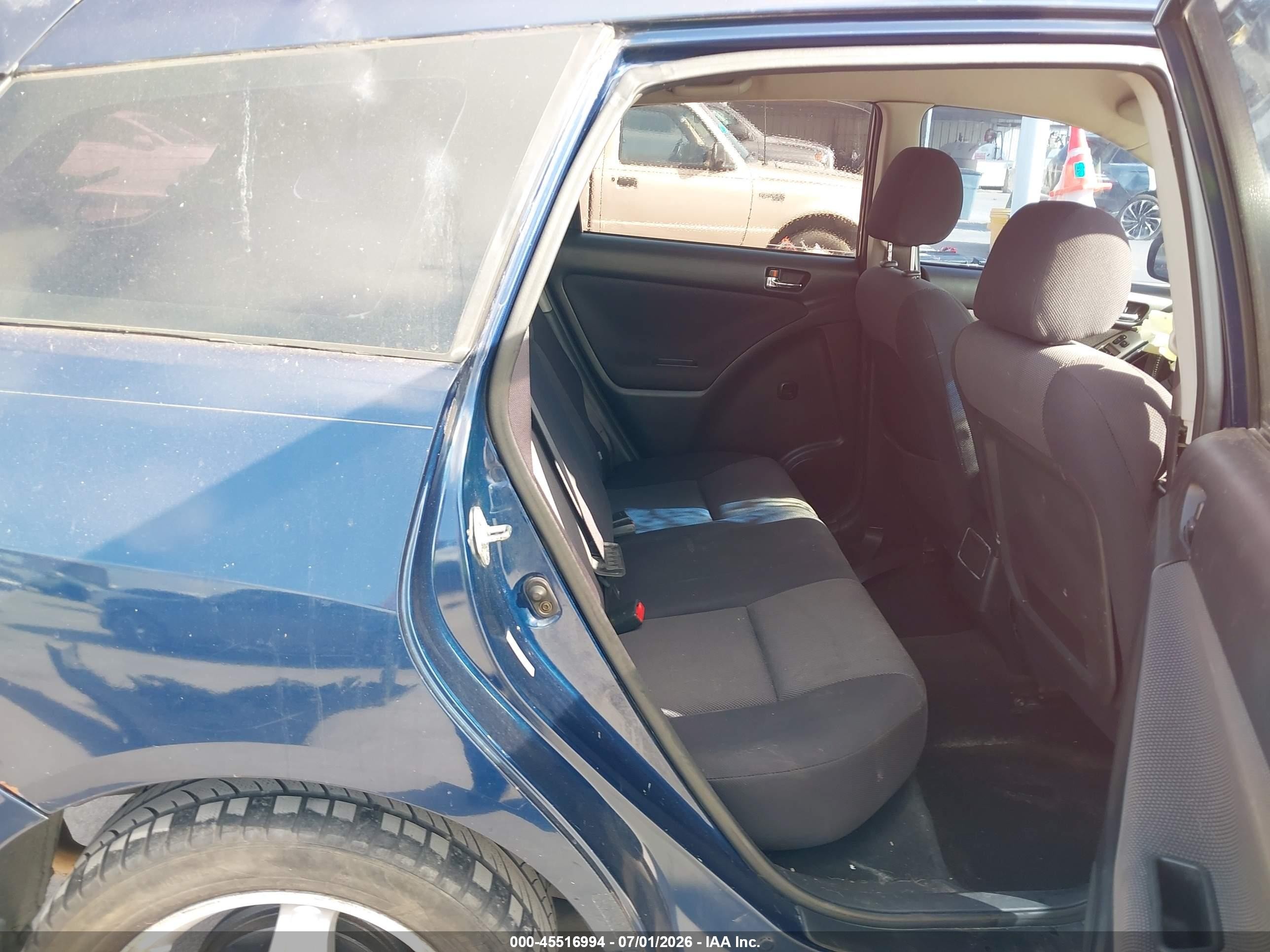 2003 Toyota Matrix Xr Blue vin: 2T1KR32E73C093361