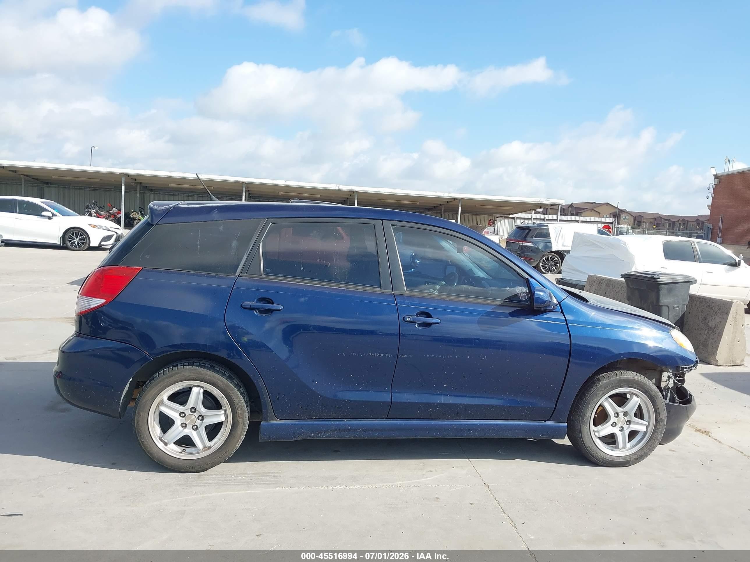 2003 Toyota Matrix Xr Blue vin: 2T1KR32E73C093361