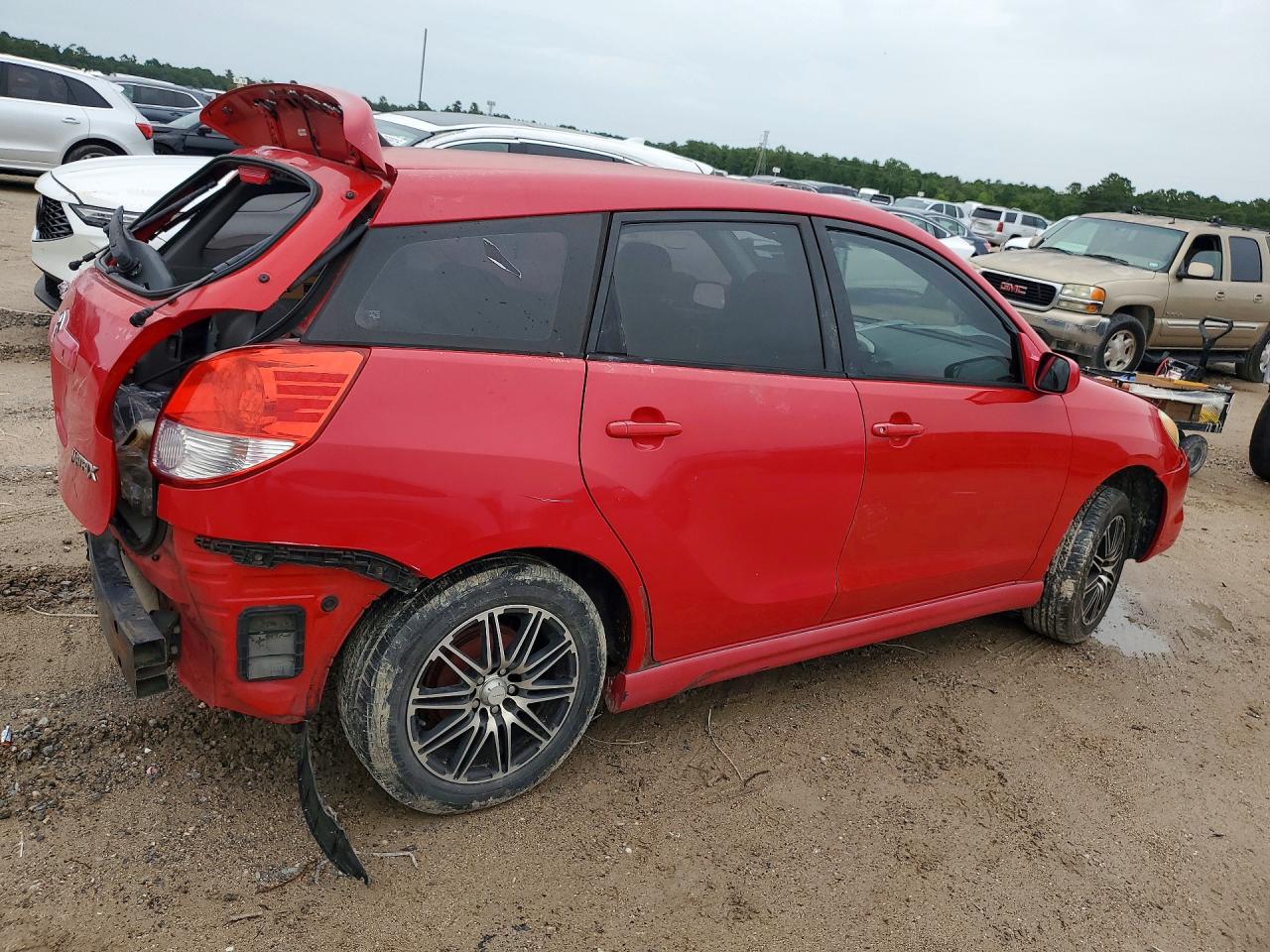 2004 Toyota Corolla Matrix Xr Red vin: 2T1KR32E74C227173