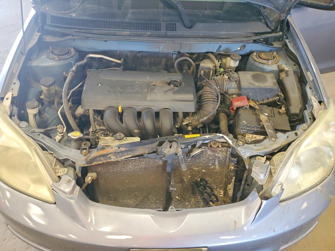 2004 Toyota Corolla Matrix Xr Blue vin: 2T1KR32E74C296431