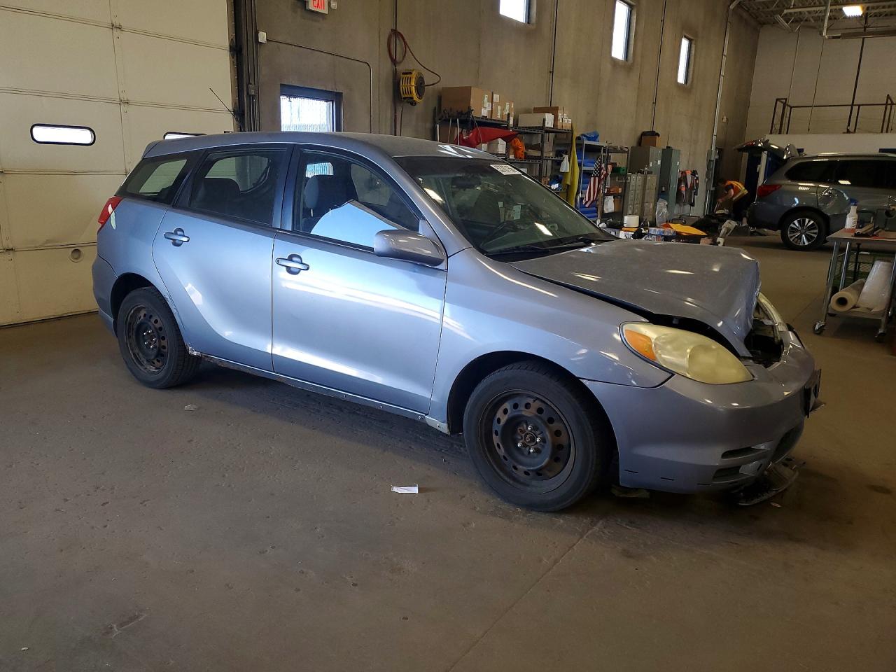 2004 Toyota Corolla Matrix Xr Blue vin: 2T1KR32E74C296431
