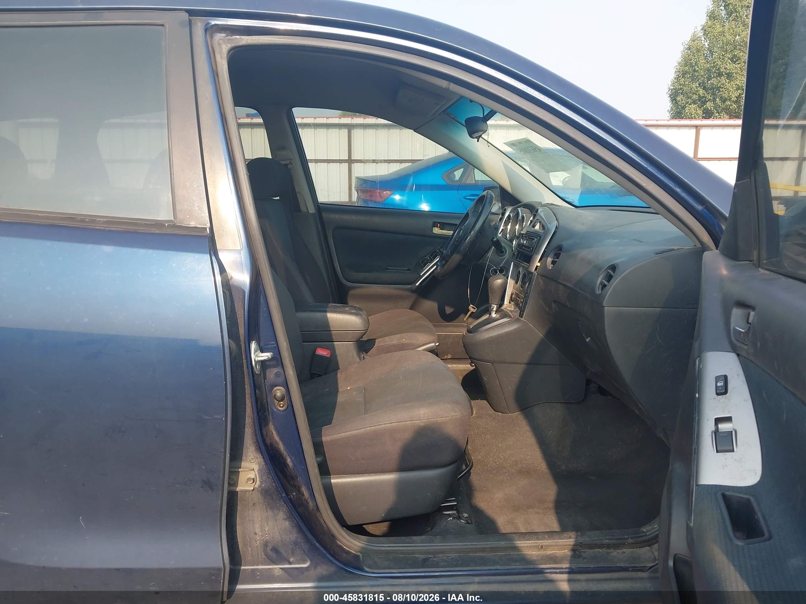 2005 Toyota Matrix Xr Dark Blue vin: 2T1KR32E75C367130