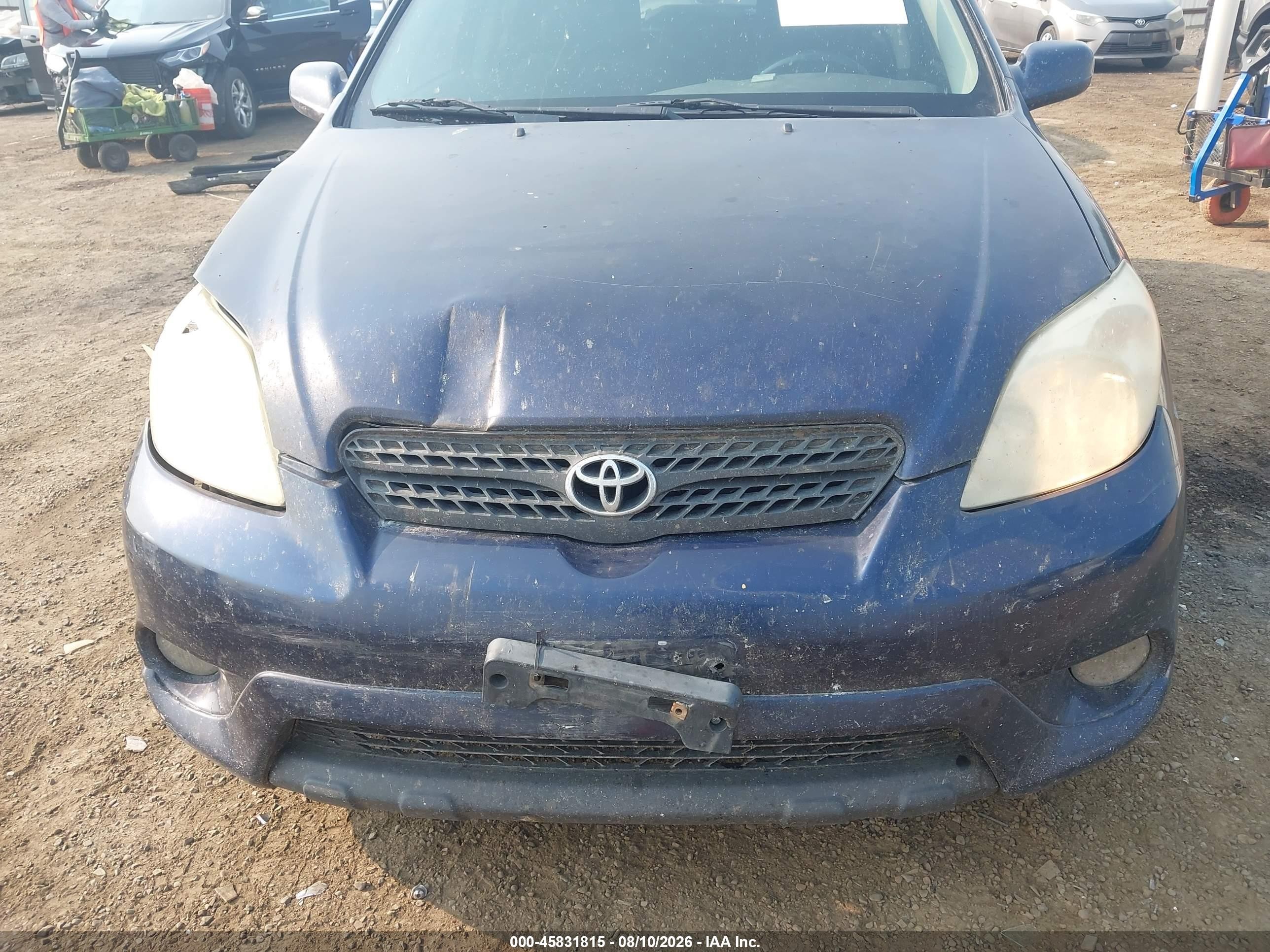 2005 Toyota Matrix Xr Dark Blue vin: 2T1KR32E75C367130