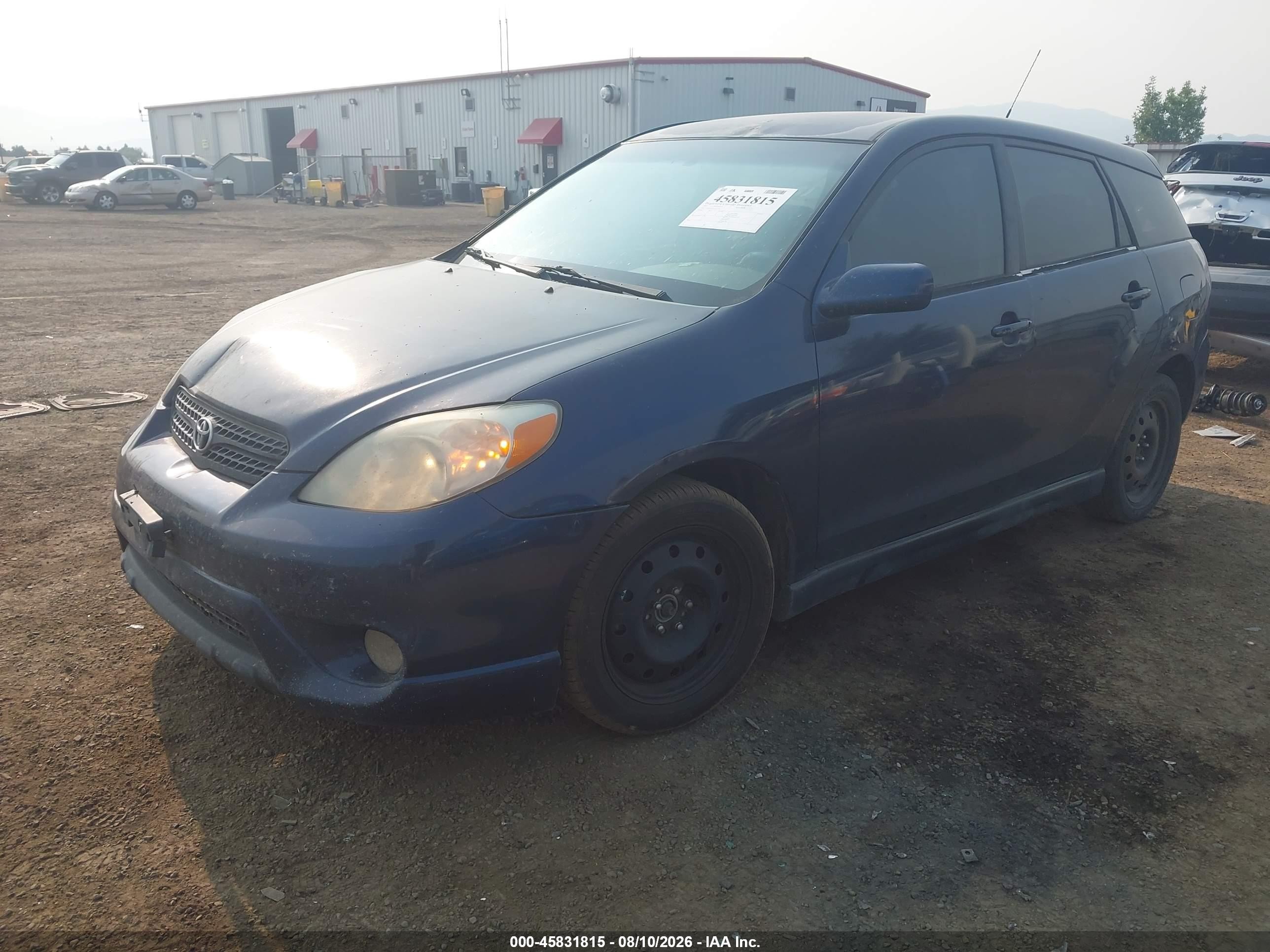 2005 Toyota Matrix Xr Dark Blue vin: 2T1KR32E75C367130