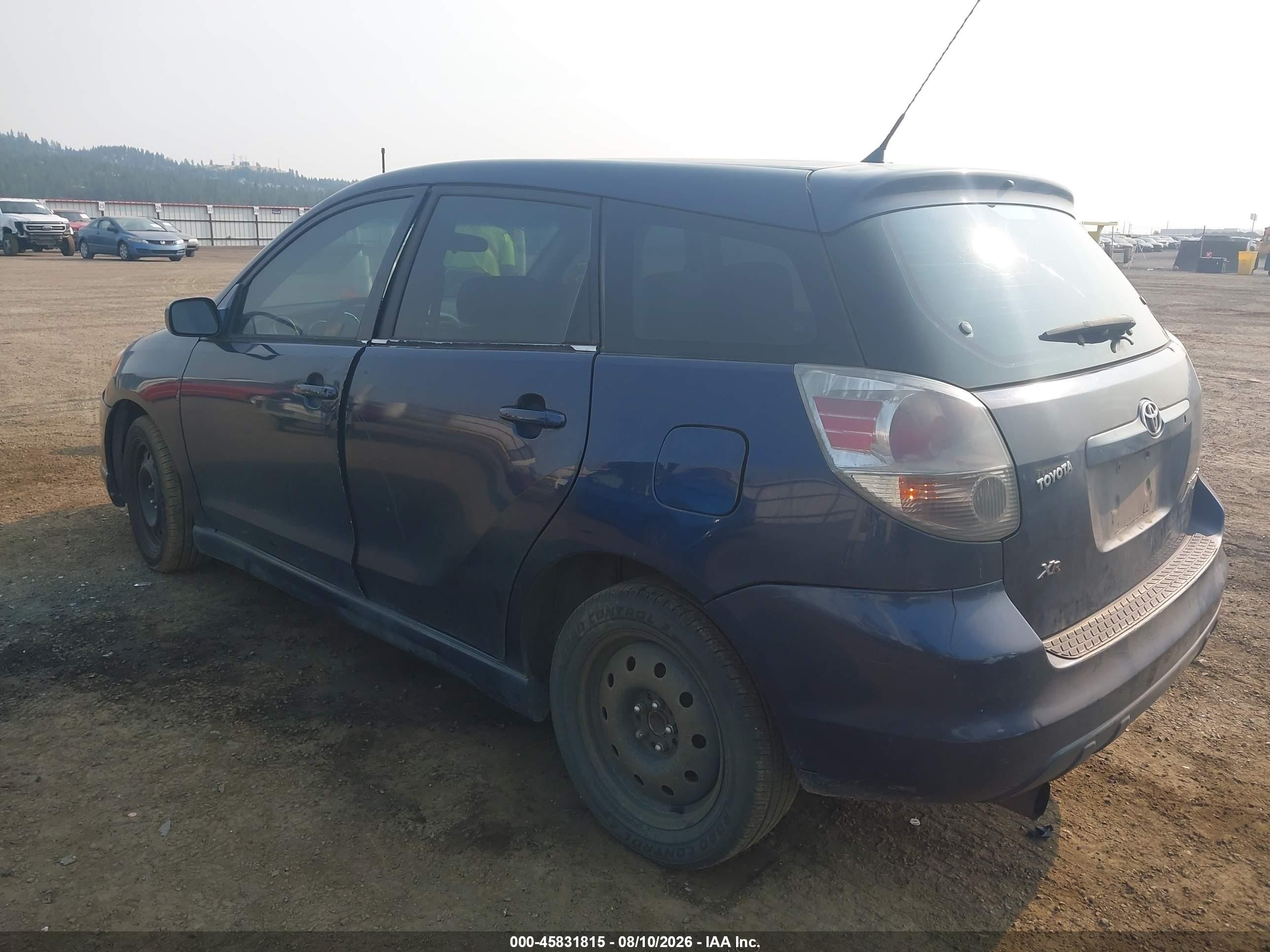 2005 Toyota Matrix Xr Dark Blue vin: 2T1KR32E75C367130