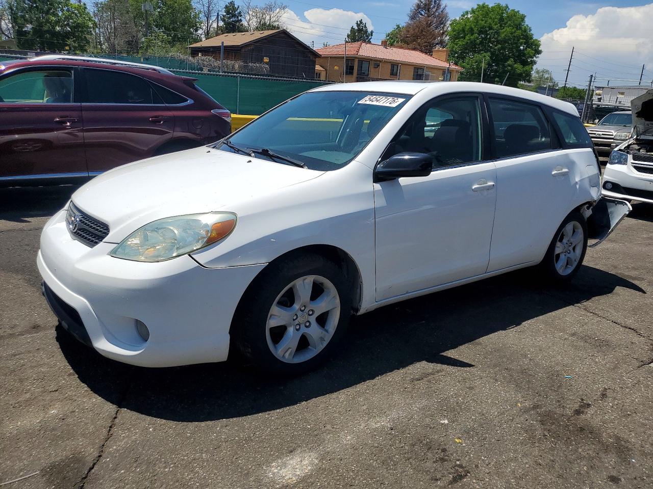 2005 Toyota Matrix Xr White vin: 2T1KR32E75C369931