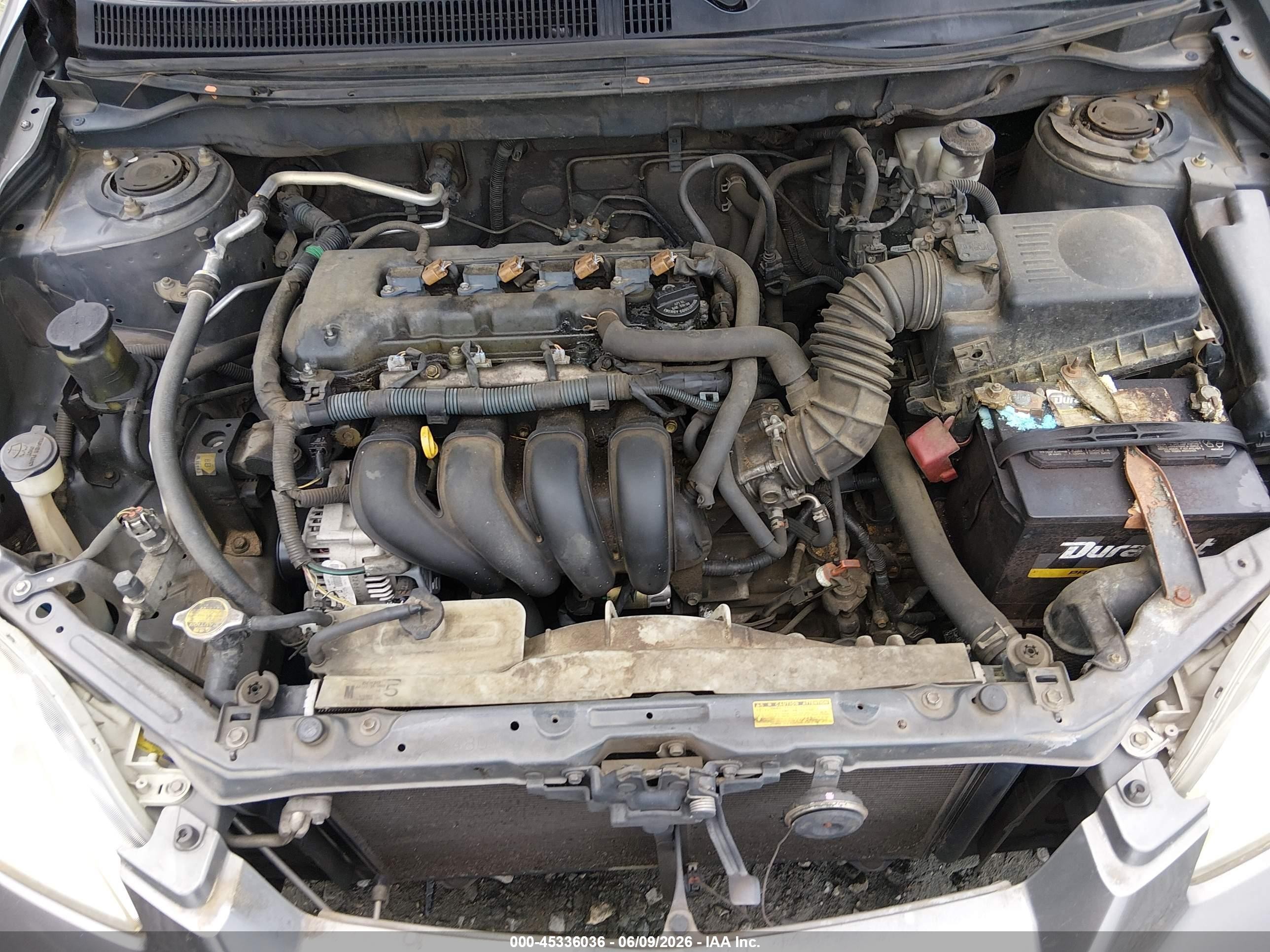 2006 Toyota Matrix   Gray vin: 2T1KR32E76C575784
