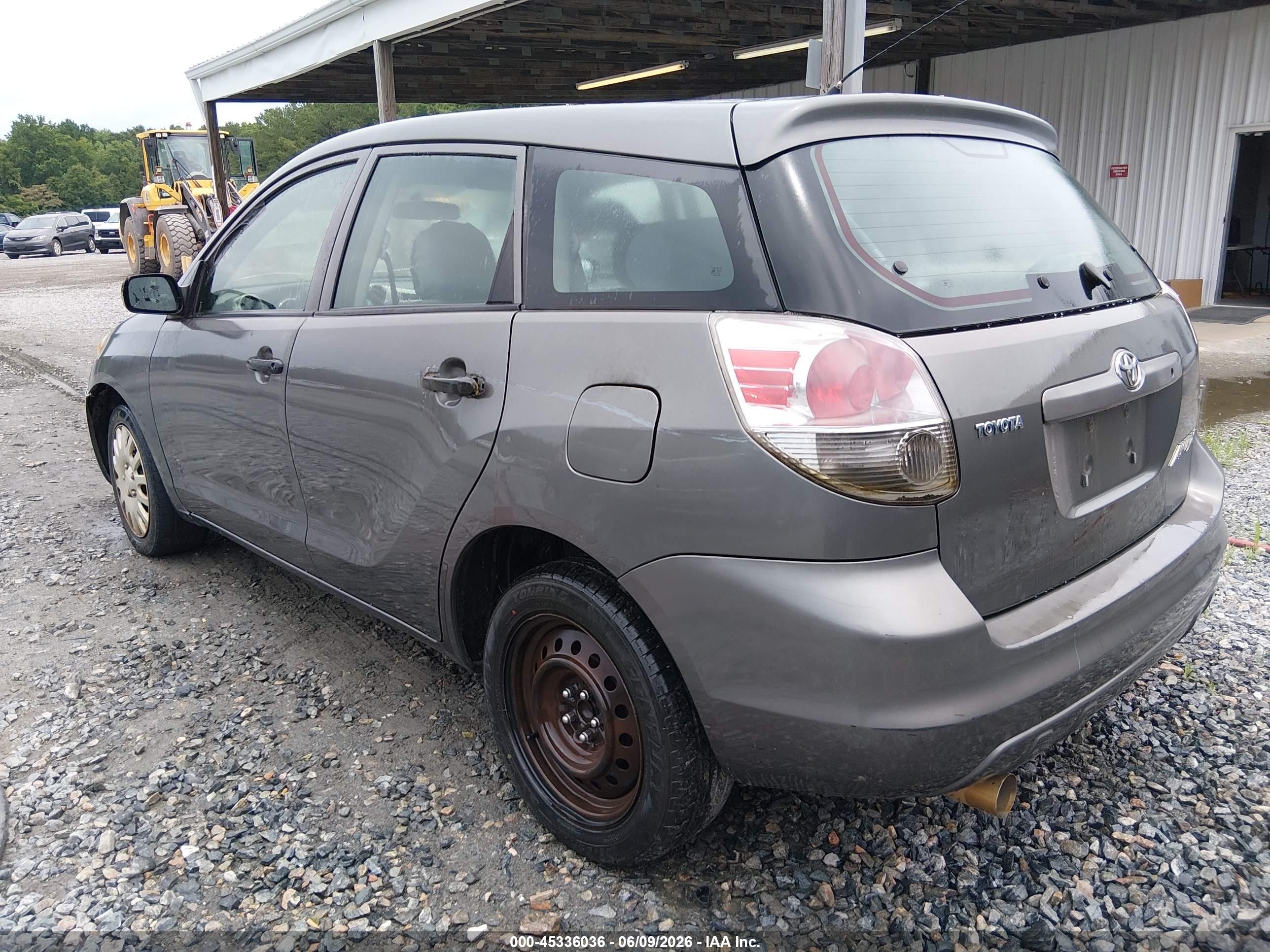 2006 Toyota Matrix   Gray vin: 2T1KR32E76C575784