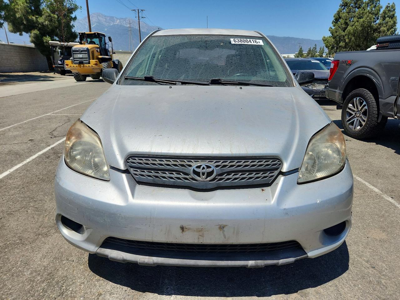 2006 Toyota Matrix Base Silver vin: 2T1KR32E76C589815