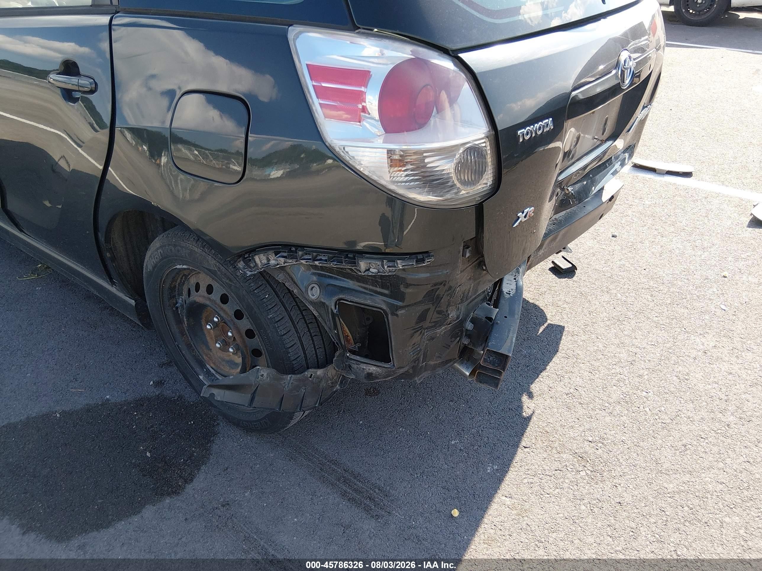 2006 Toyota Matrix Xr Black vin: 2T1KR32E76C603597