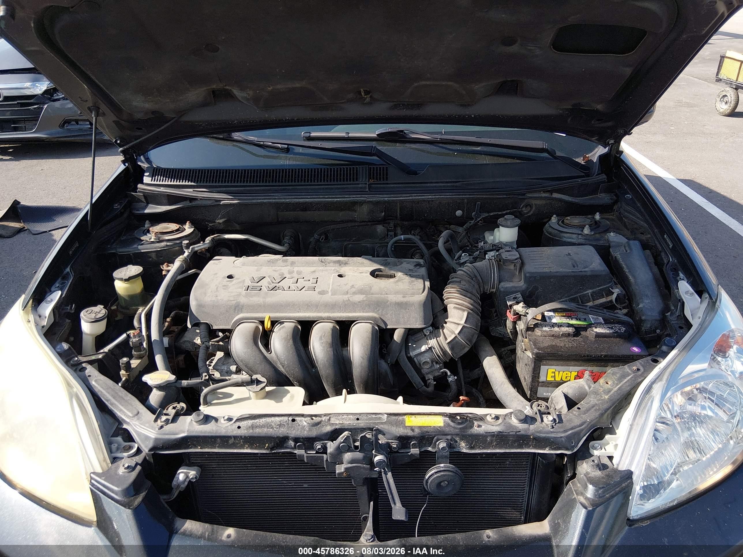 2006 Toyota Matrix Xr Black vin: 2T1KR32E76C603597