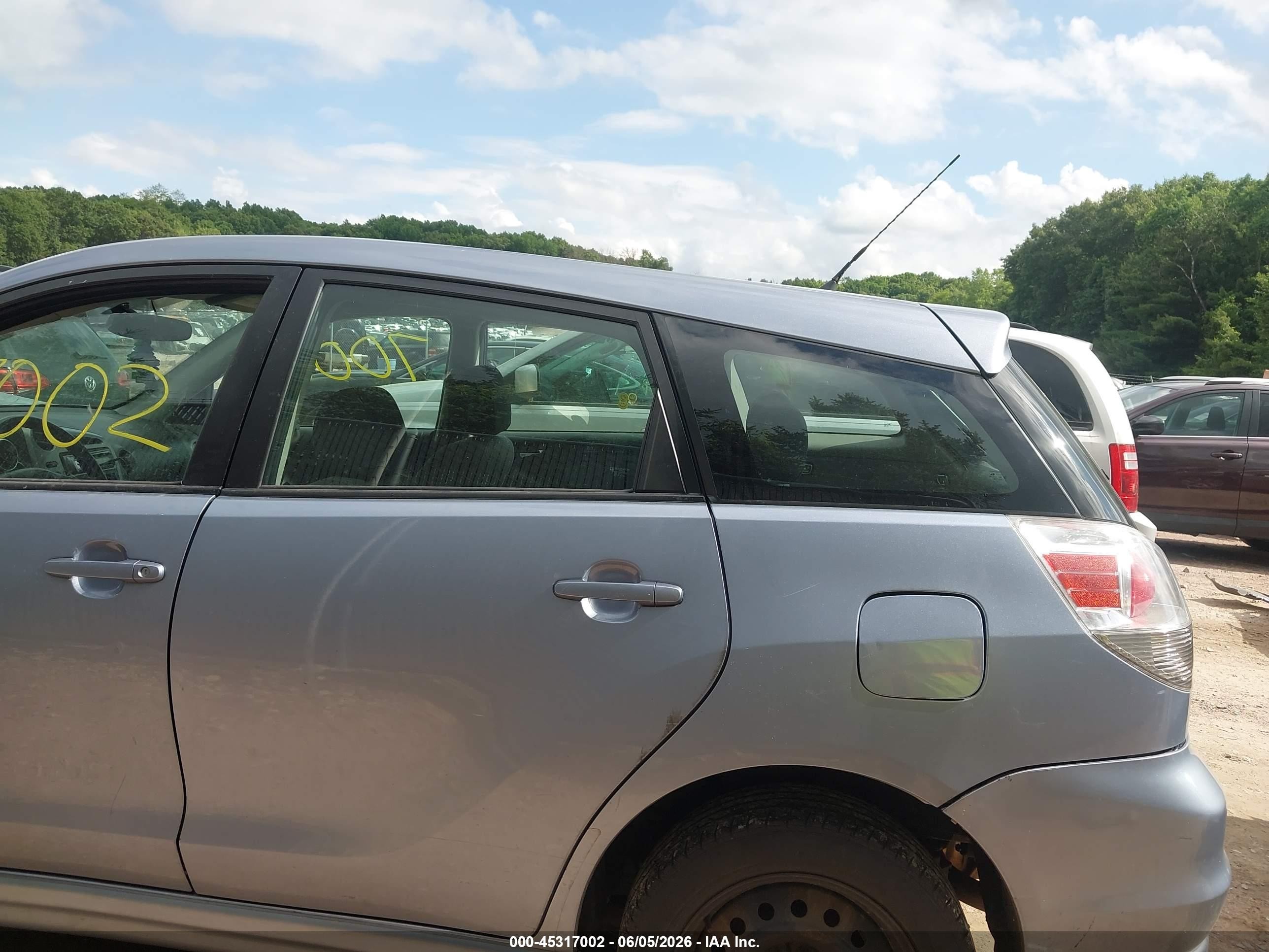 2006 Toyota Matrix Xr Синий vin: 2T1KR32E76C611389