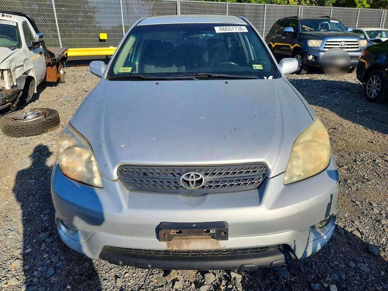 2006 Toyota Matrix Xr Silver vin: 2T1KR32E76C619637