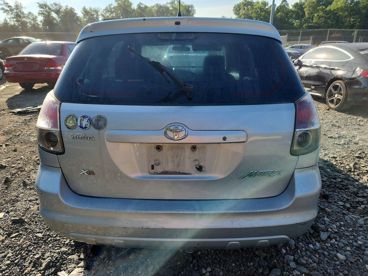2006 Toyota Matrix Xr Silver vin: 2T1KR32E76C619637