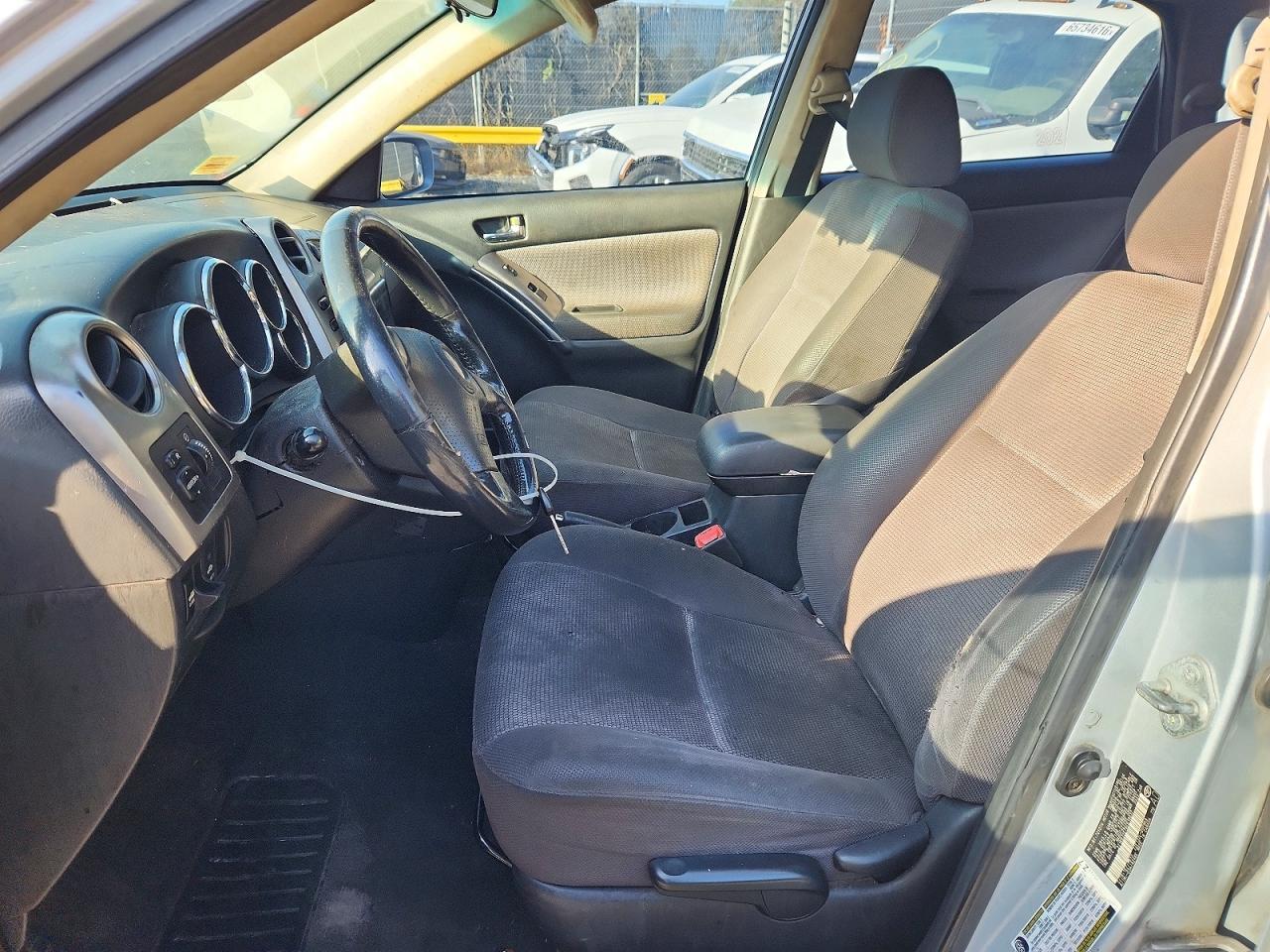 2006 Toyota Matrix Xr Silver vin: 2T1KR32E76C619637