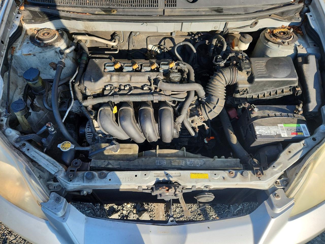 2006 Toyota Matrix Xr Silver vin: 2T1KR32E76C619637