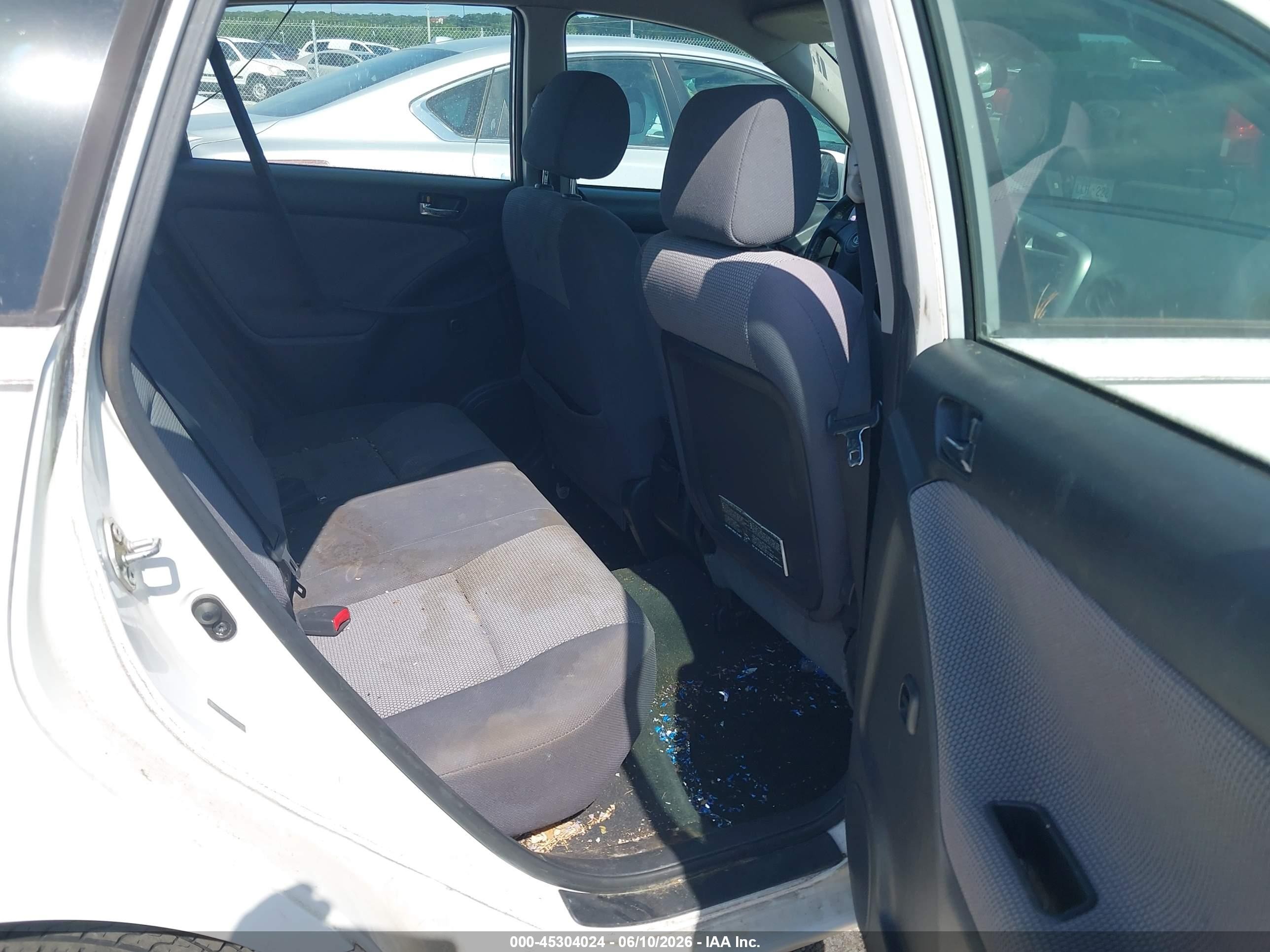 2007 Toyota Matrix Xr Белый vin: 2T1KR32E77C625956