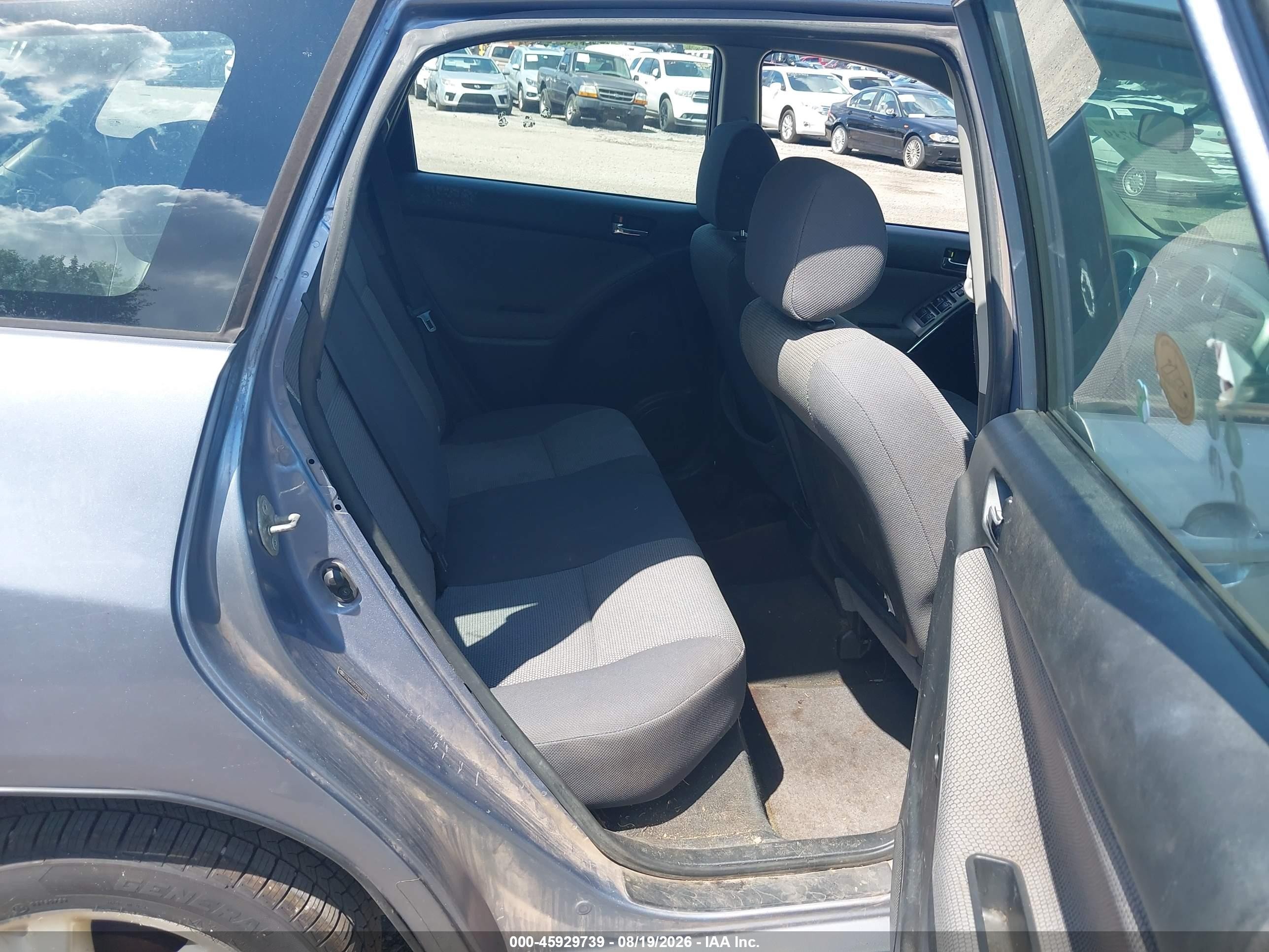 2007 Toyota Matrix Xr Light Blue vin: 2T1KR32E77C641395