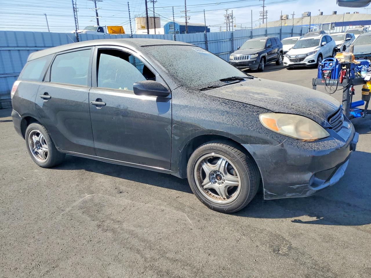 2007 Toyota Matrix Aut Black vin: 2T1KR32E77C654664